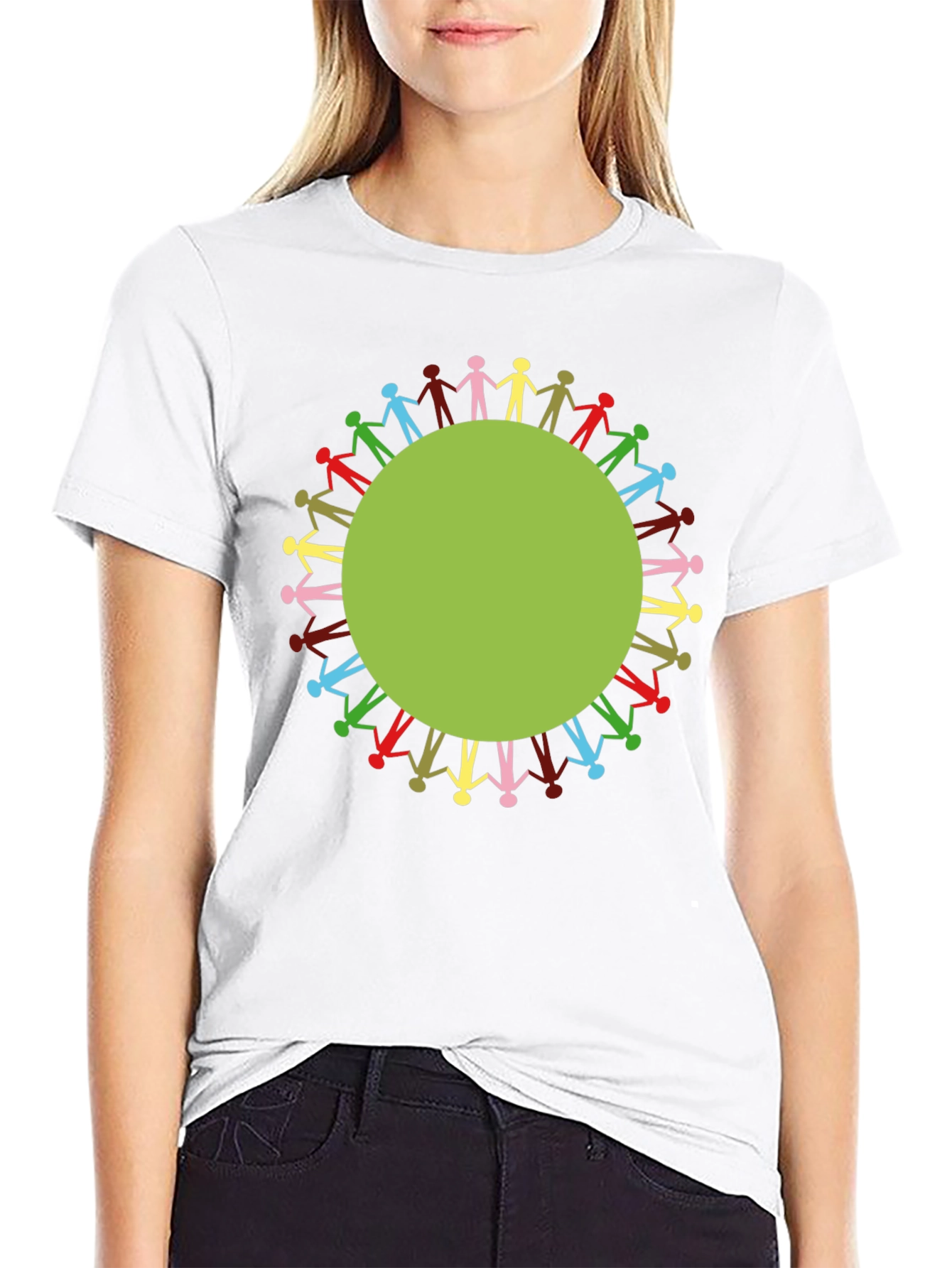 Unity Circle Graphic T-Shirt - Black