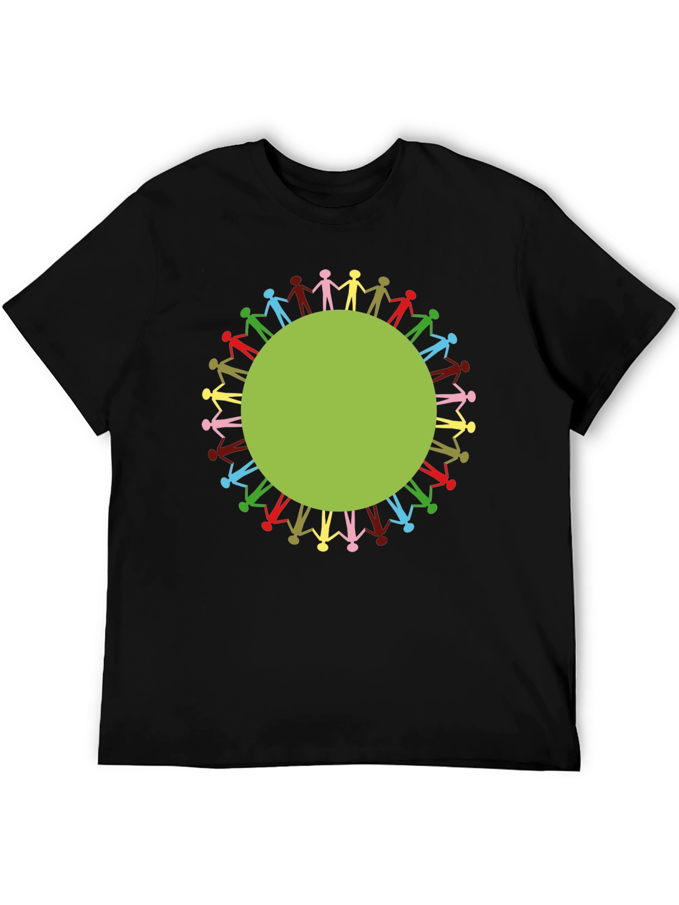 Unity Circle Graphic T-Shirt - Black