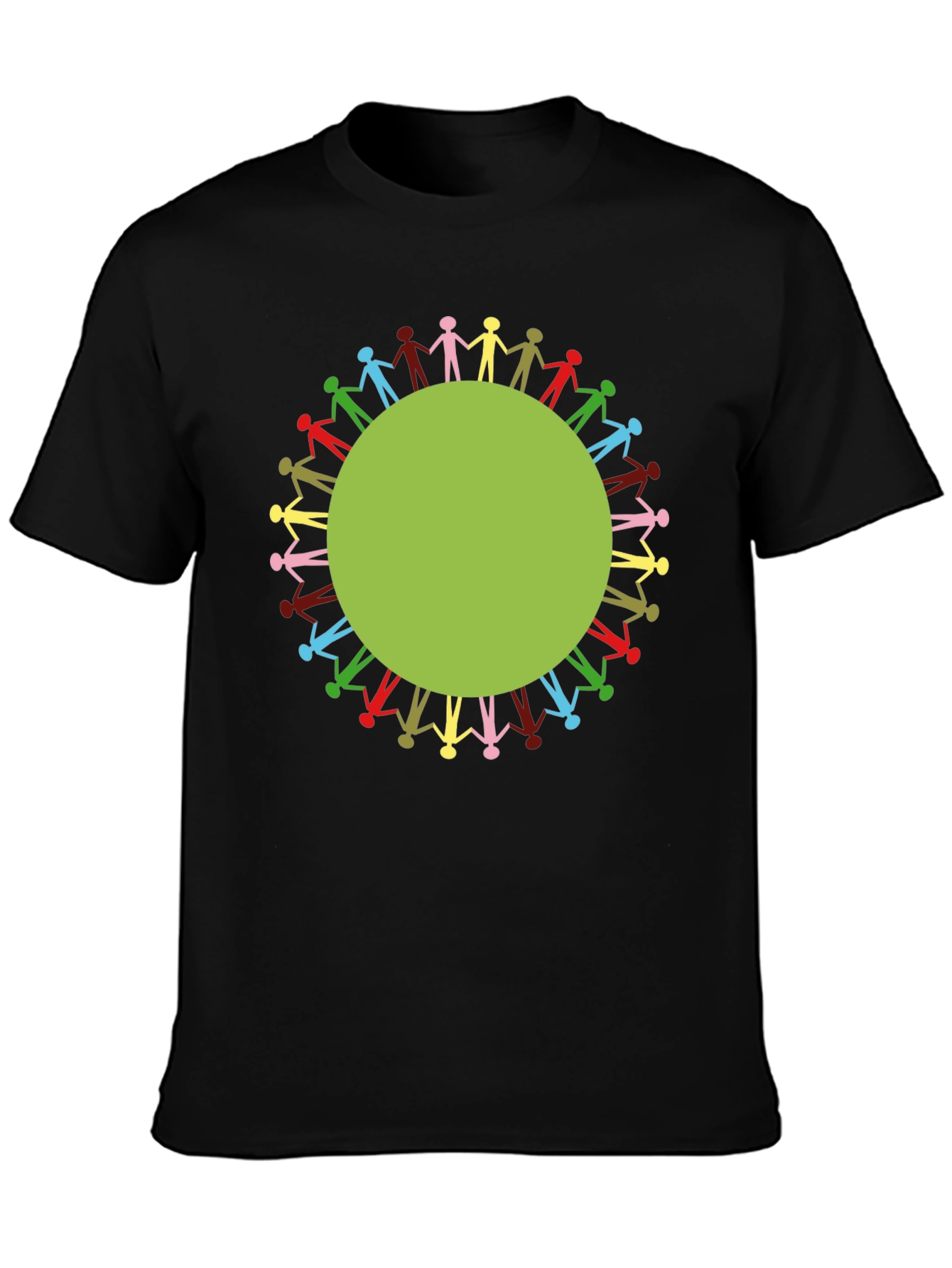 Unity Circle Graphic T-Shirt - Black