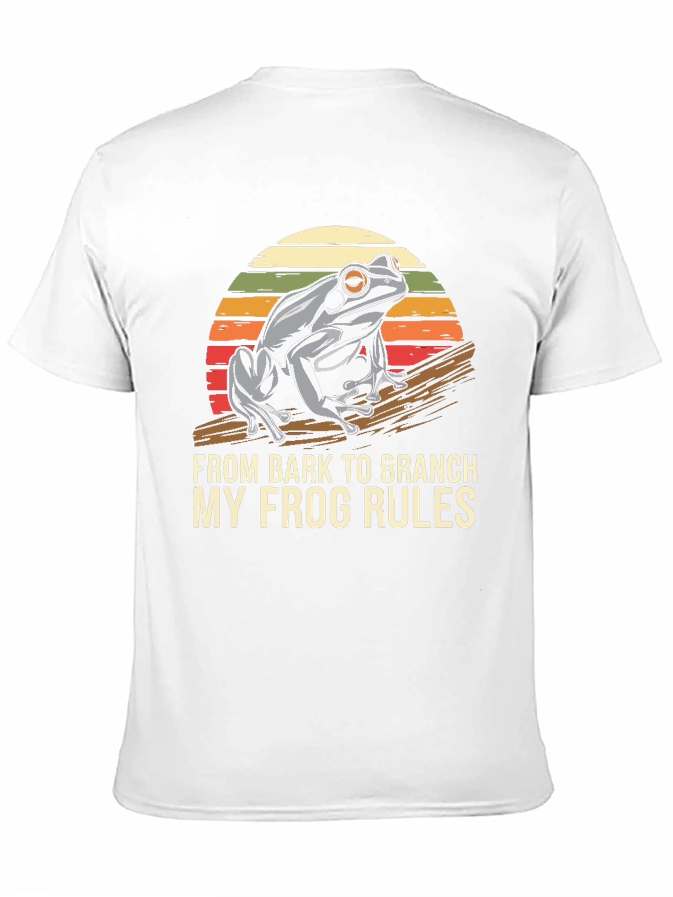 Frog Rules T-Shirt - From Bark to Branch