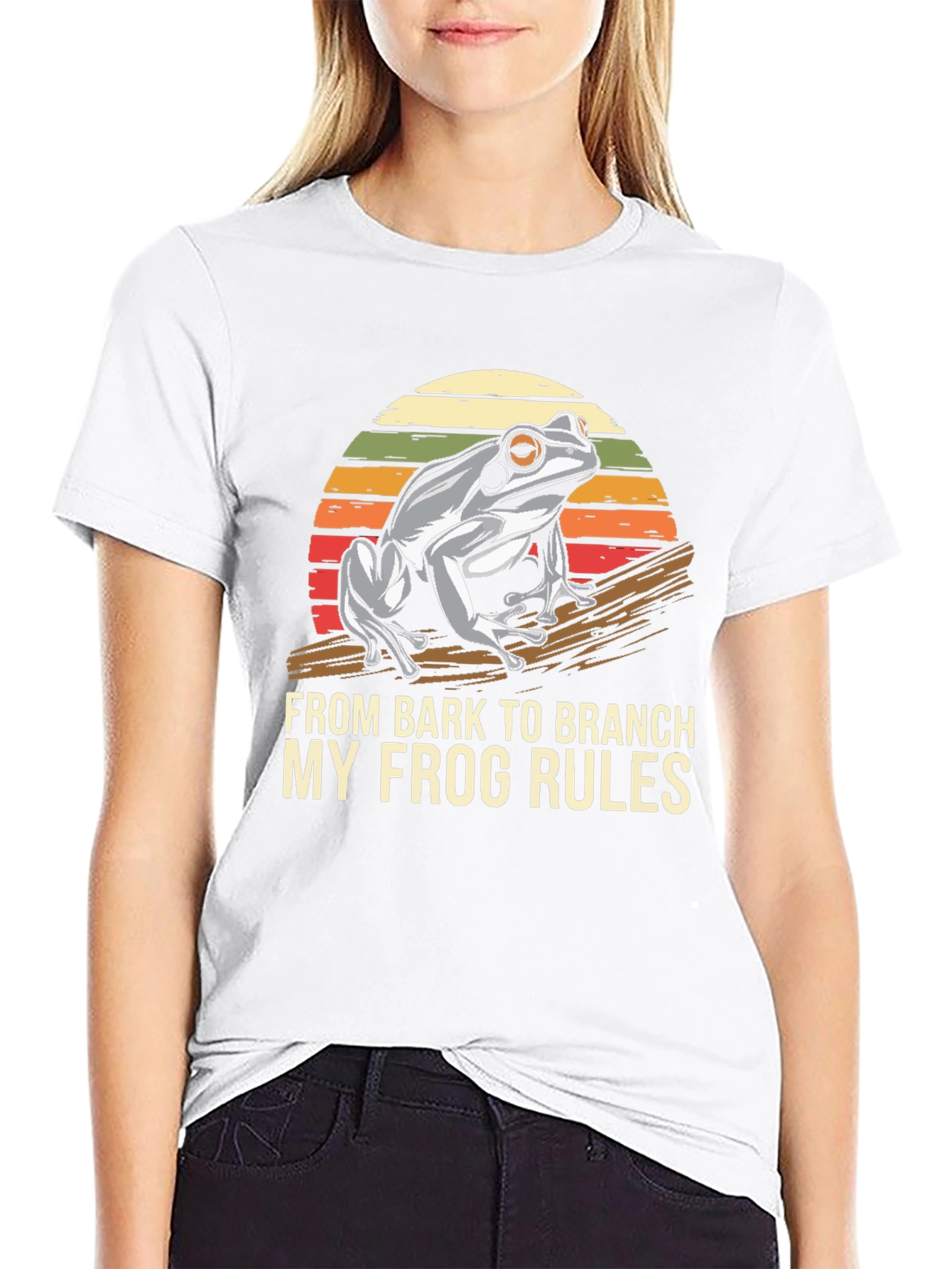 Frog Rules T-Shirt - From Bark to Branch