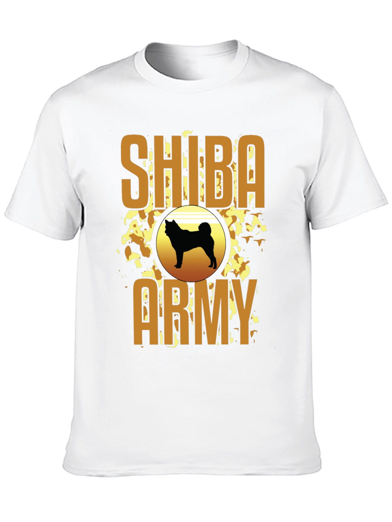 Shiba Army Graphic Tee - Dog Lover T-Shirt