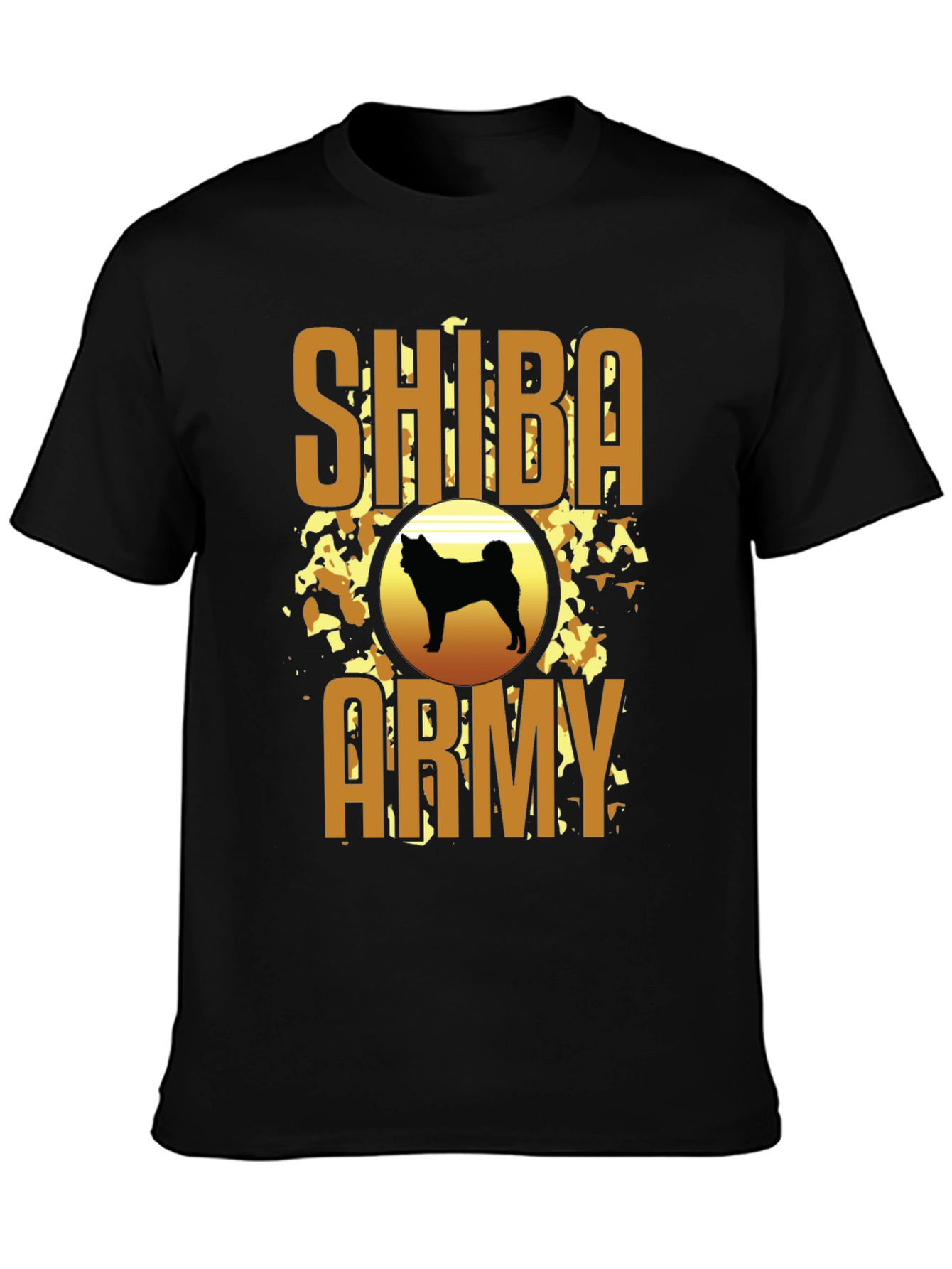 Shiba Army Graphic Tee - Dog Lover T-Shirt