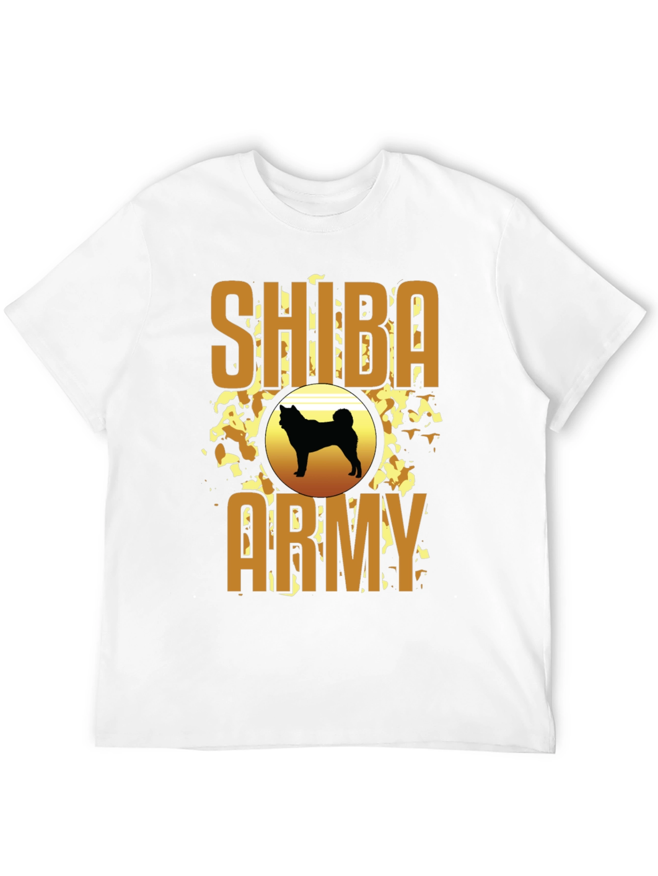 Shiba Army Graphic Tee - Dog Lover T-Shirt