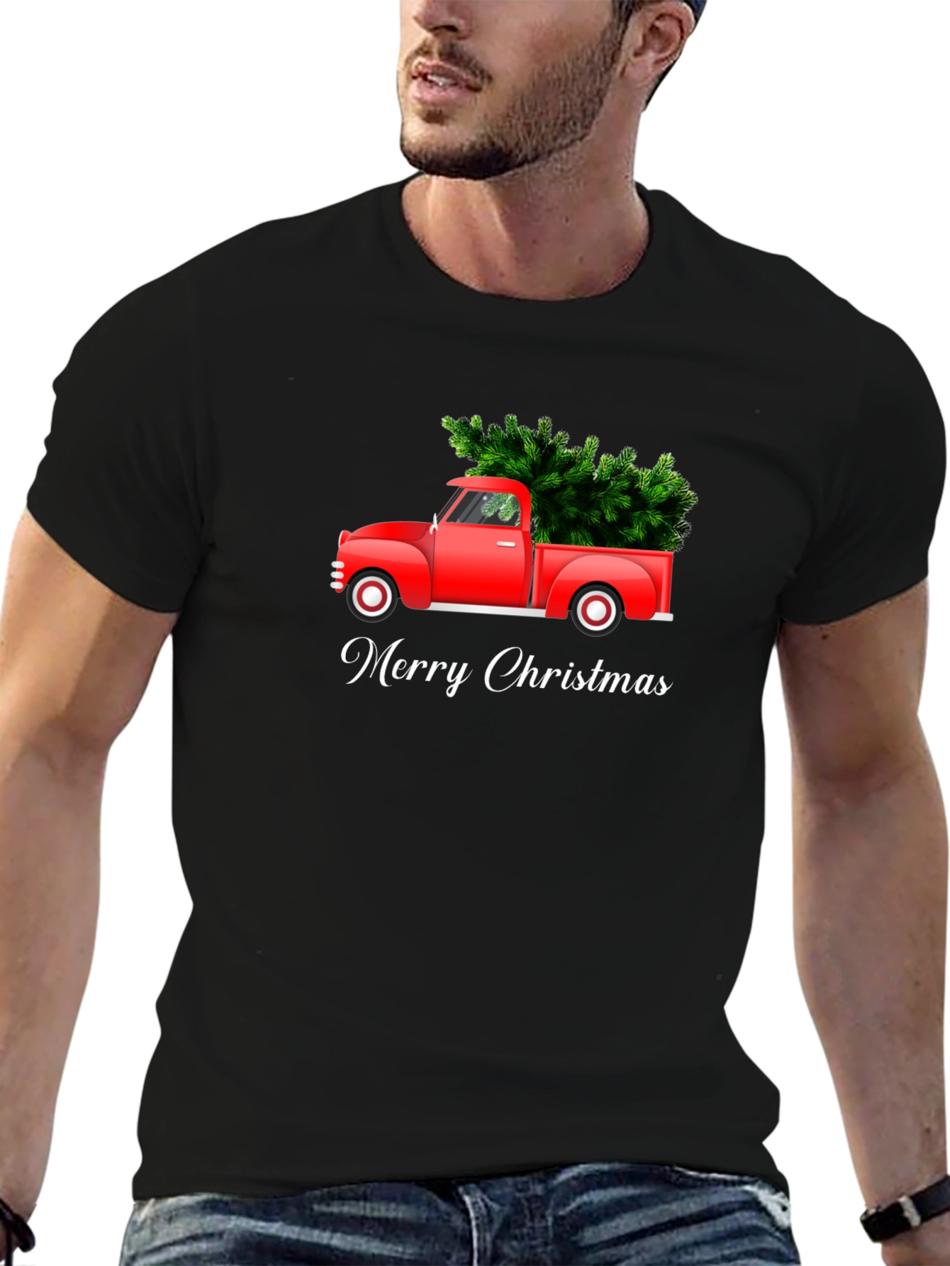Merry Christmas Truck T-Shirt