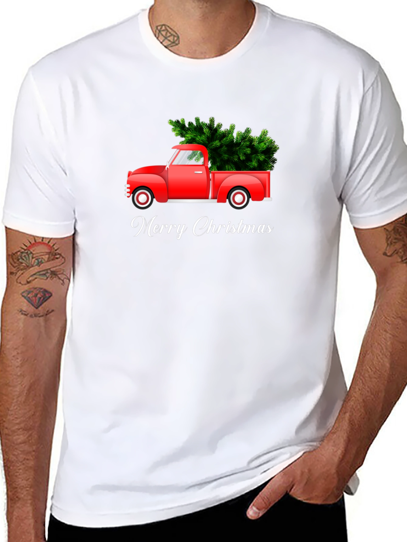 Merry Christmas Truck T-Shirt