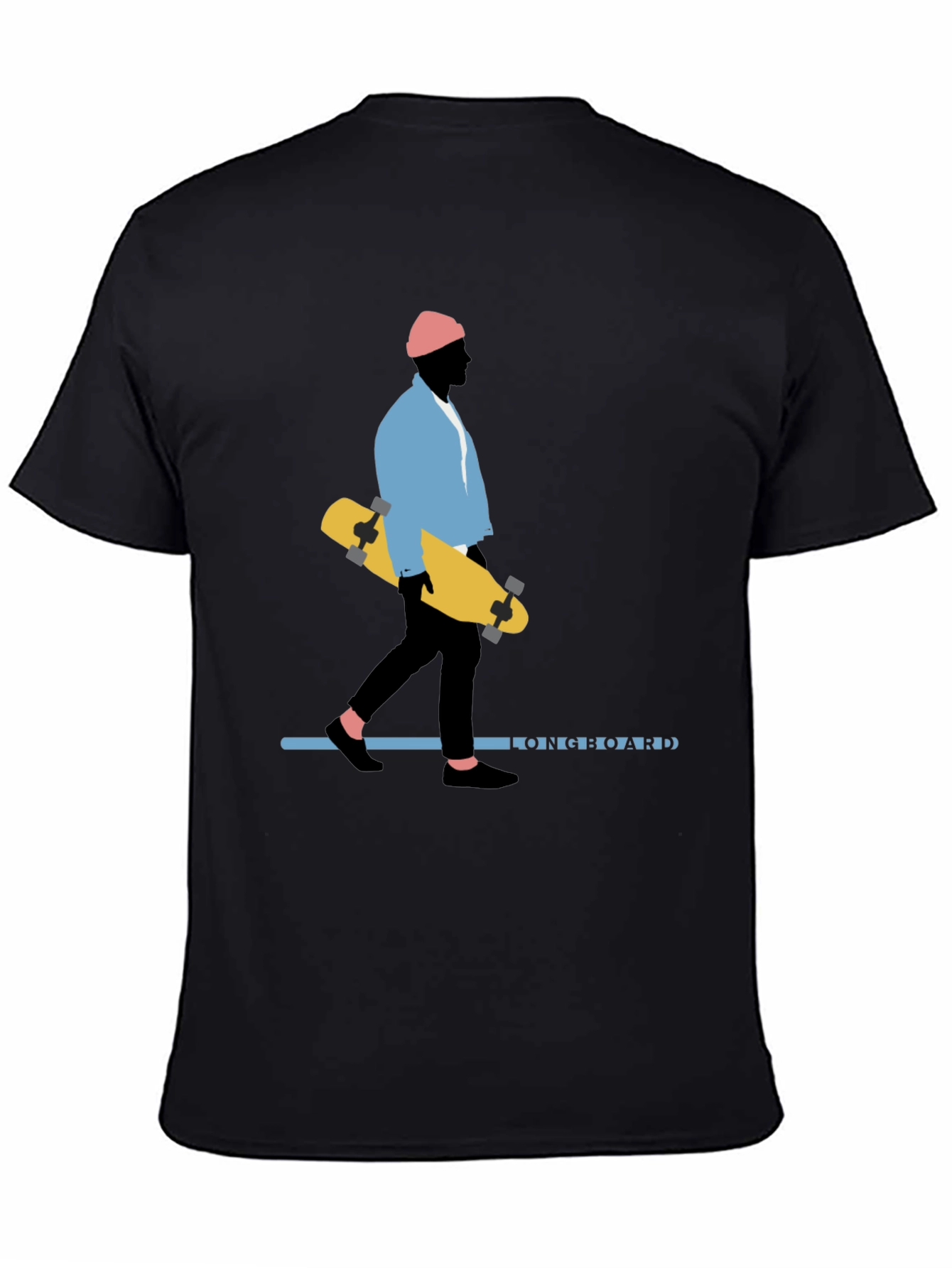 Skateboard Graphic Tee - Stylish Urban Design