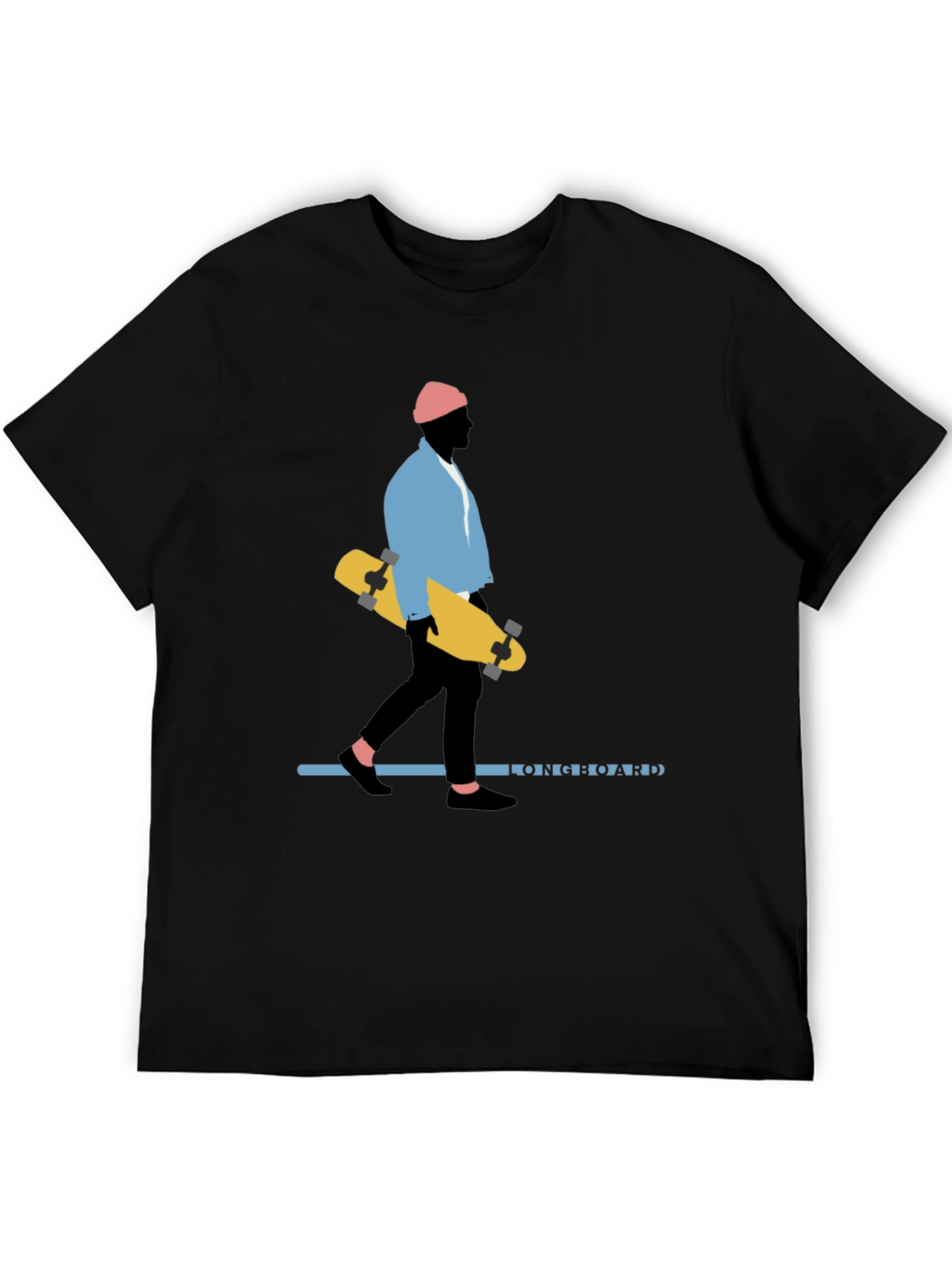 Skateboard Graphic Tee - Stylish Urban Design