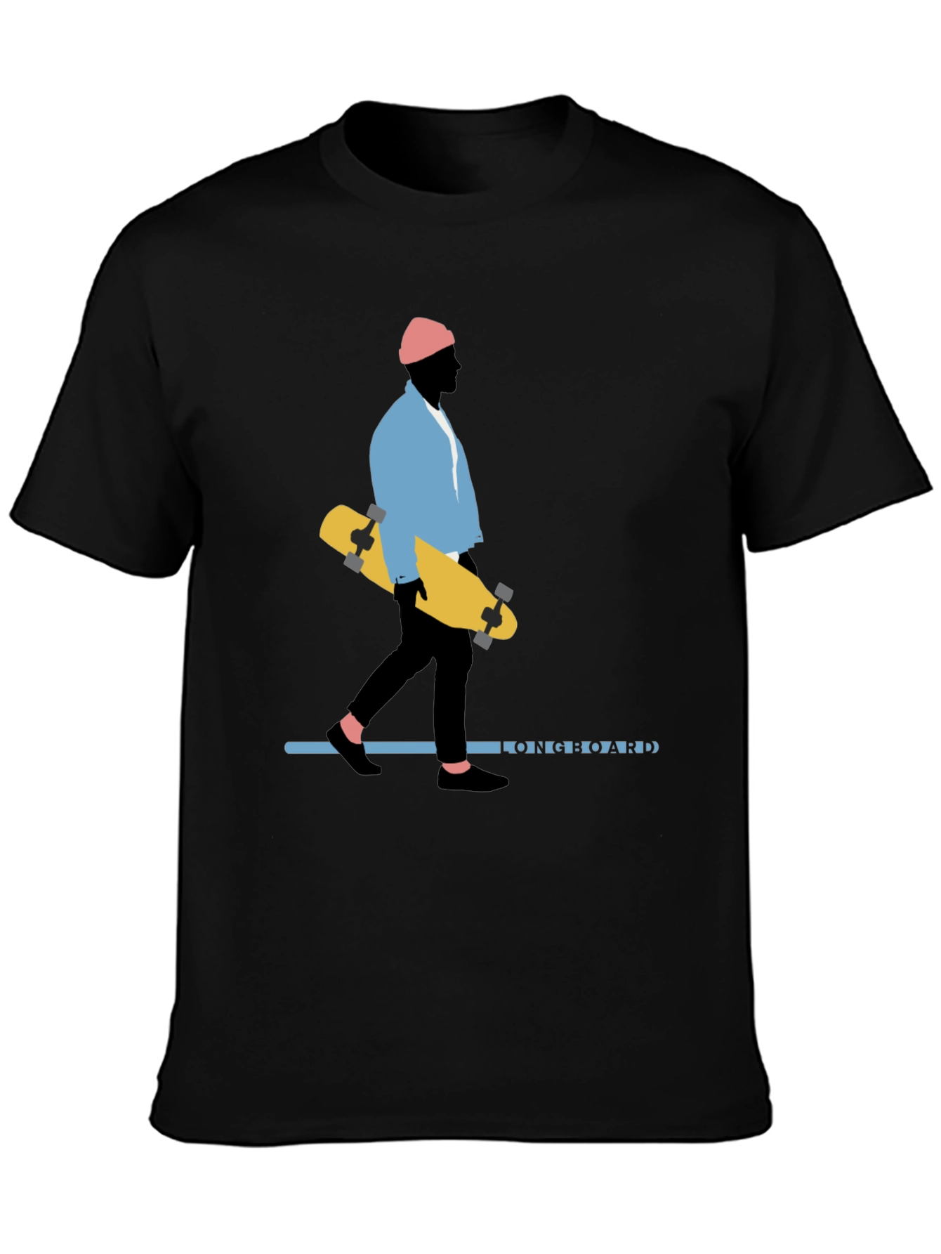 Skateboard Graphic Tee - Stylish Urban Design