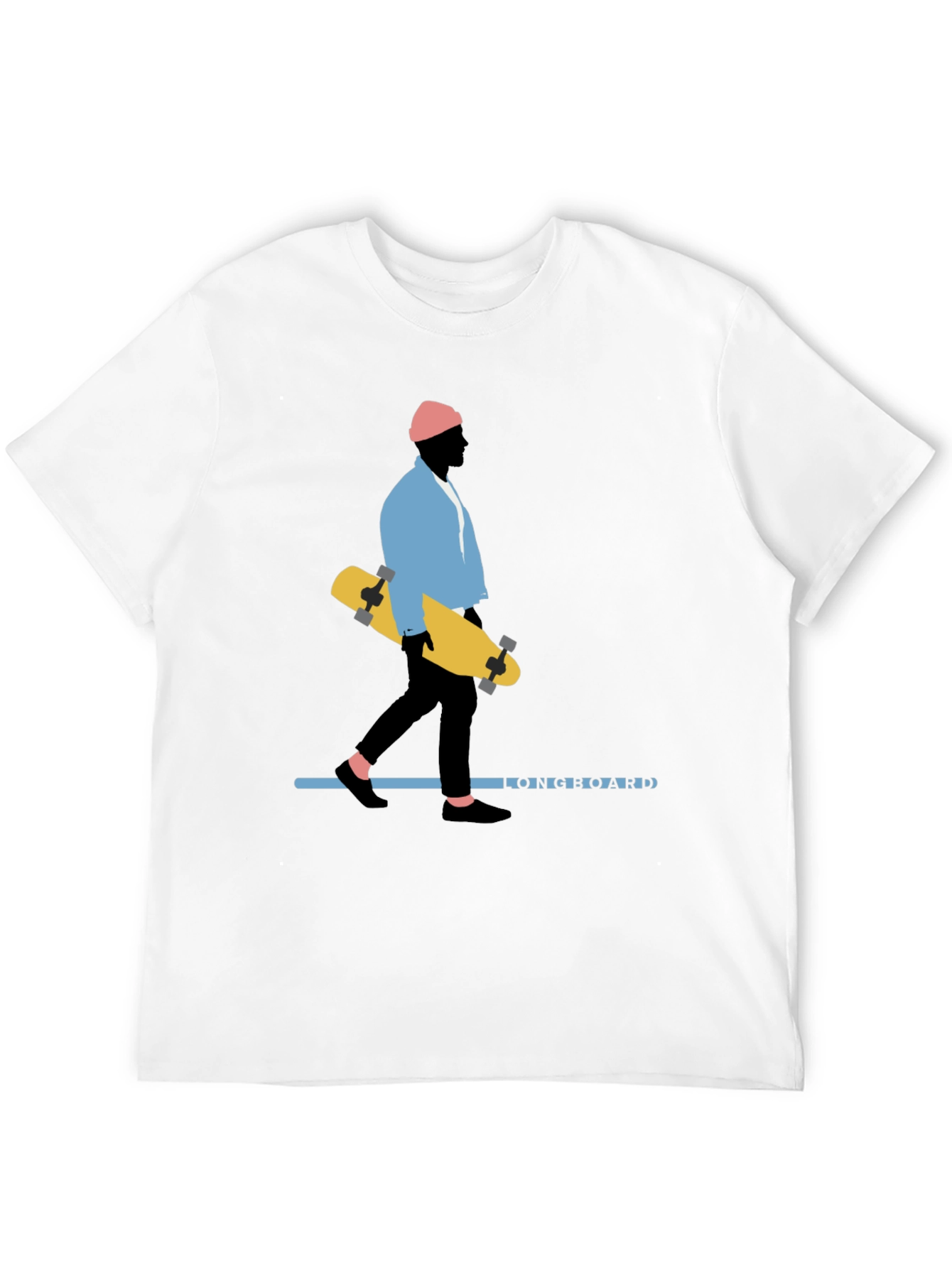 Skateboard Graphic Tee - Stylish Urban Design