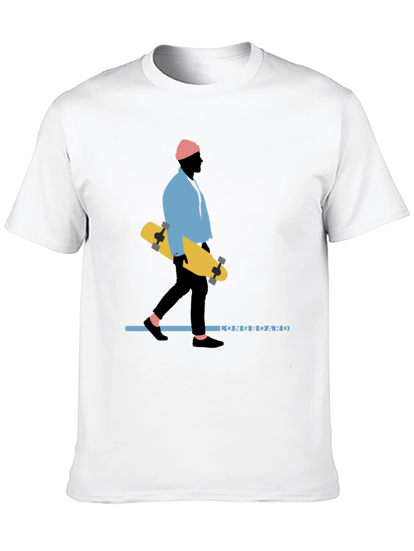 Skateboard Graphic Tee - Stylish Urban Design