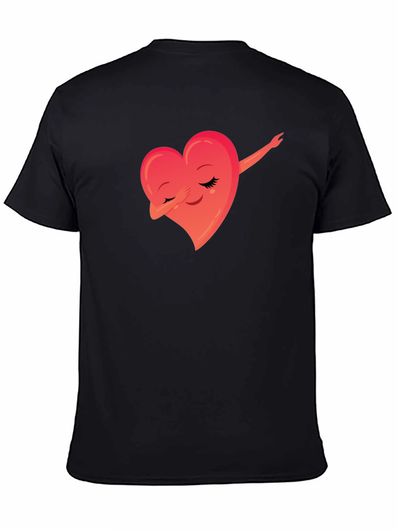 Dabbing Heart Graphic Tee - Soft & Stylish
