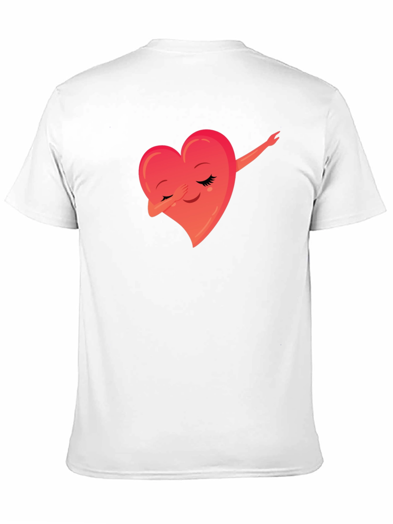 Dabbing Heart Graphic Tee - Soft & Stylish