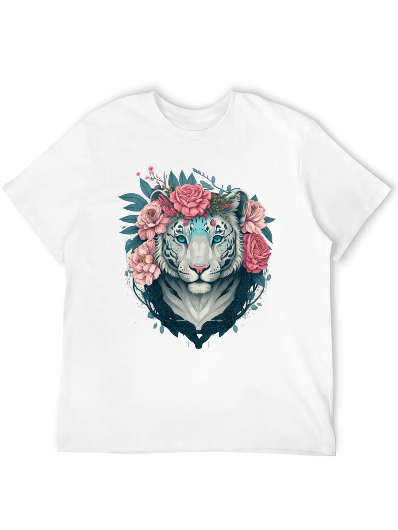 Floral Tiger Graphic Tee
