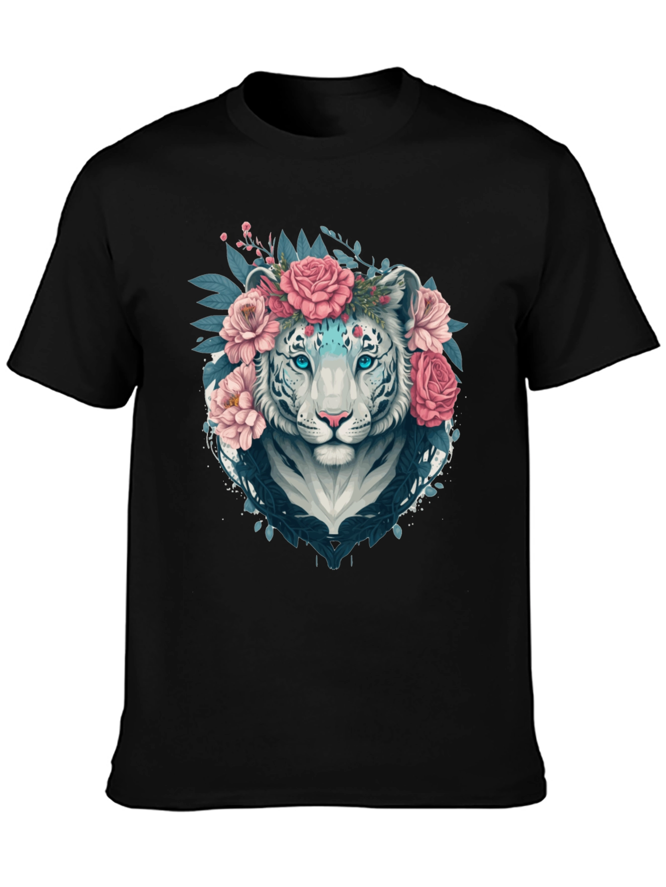 Floral Tiger Graphic Tee