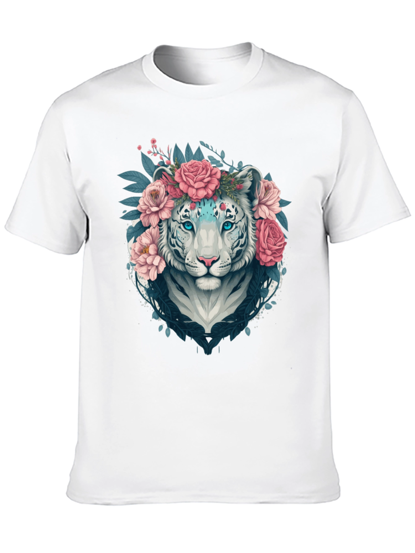 Floral Tiger Graphic Tee