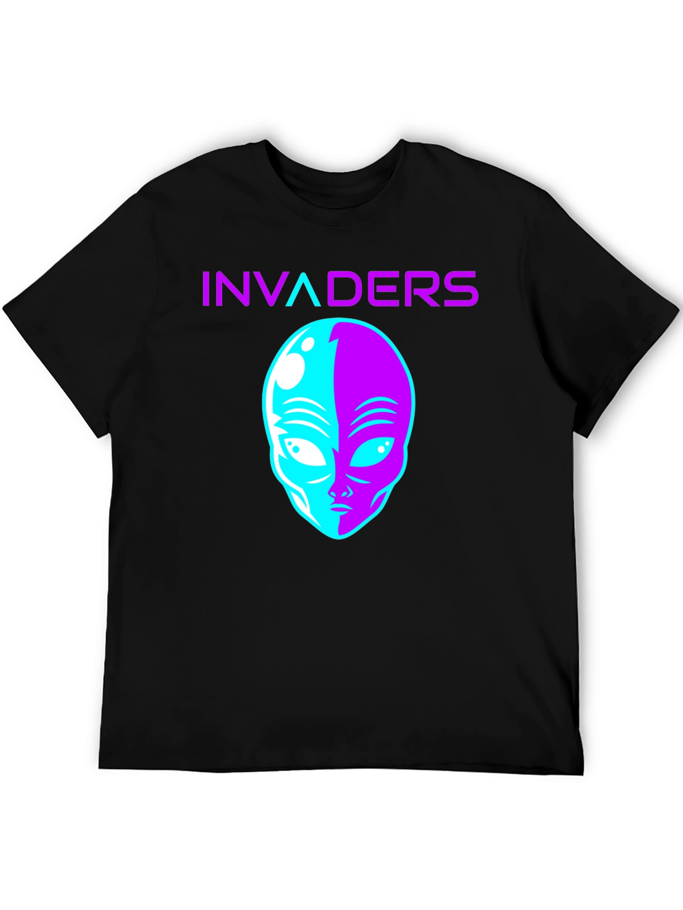 Invaders Alien Graphic T-Shirt