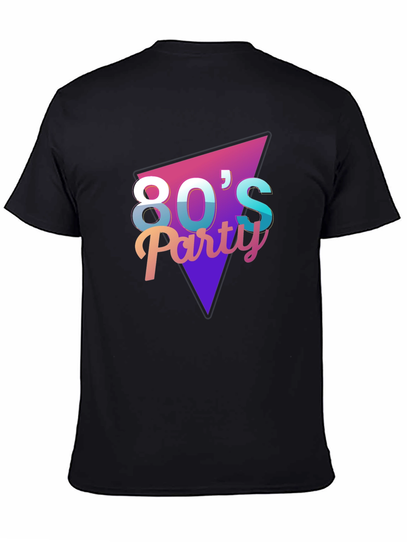 80s Party Graphic Tee - Retro Style