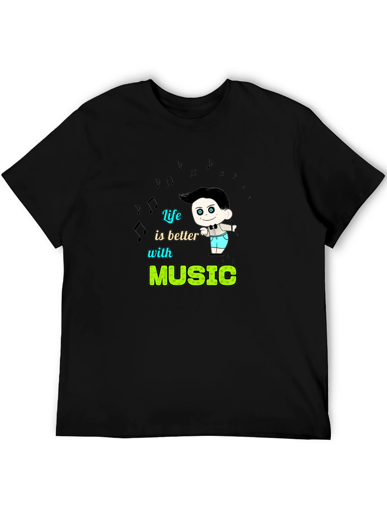 Life is Better with Music Graphic Tee