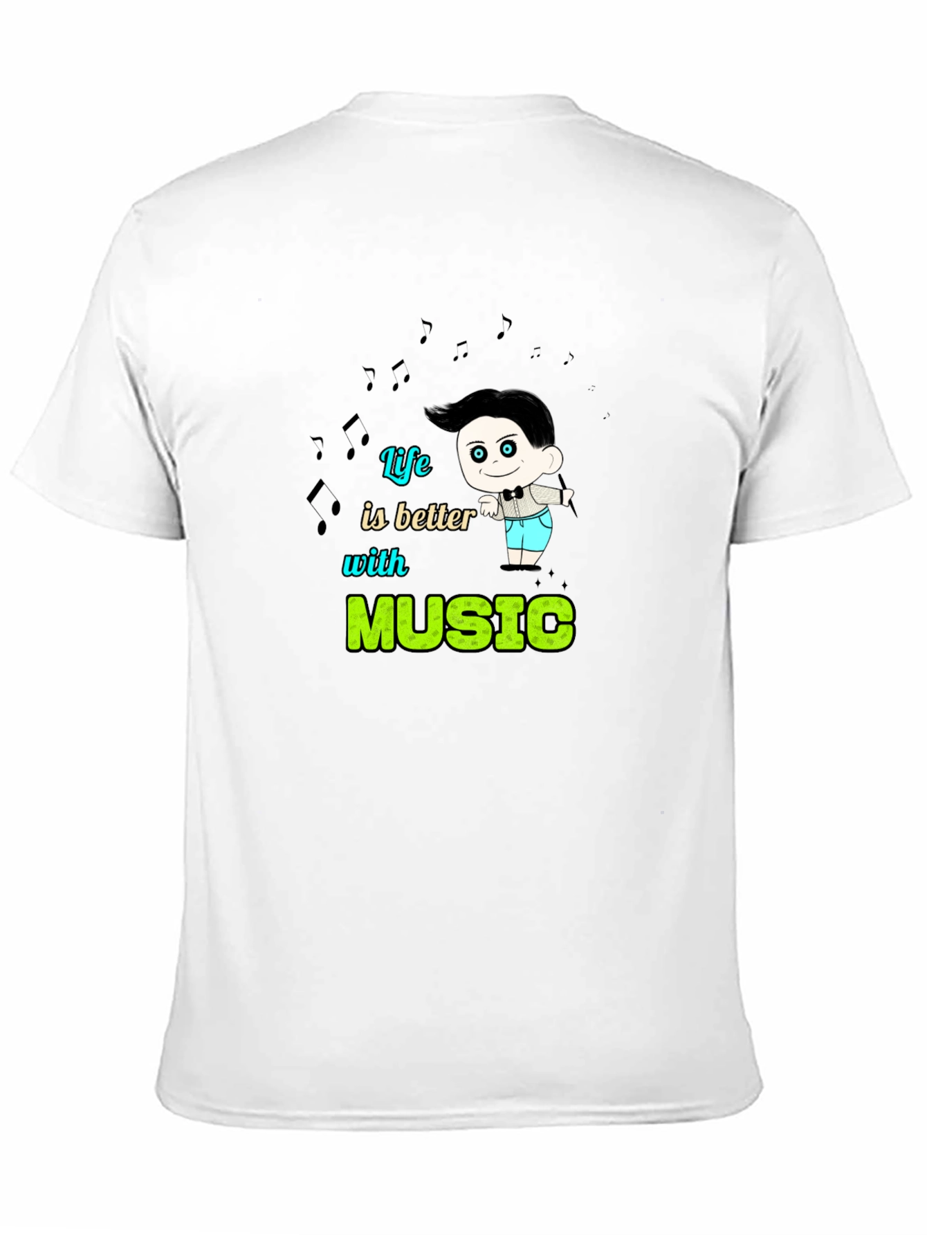 Life is Better with Music Graphic Tee