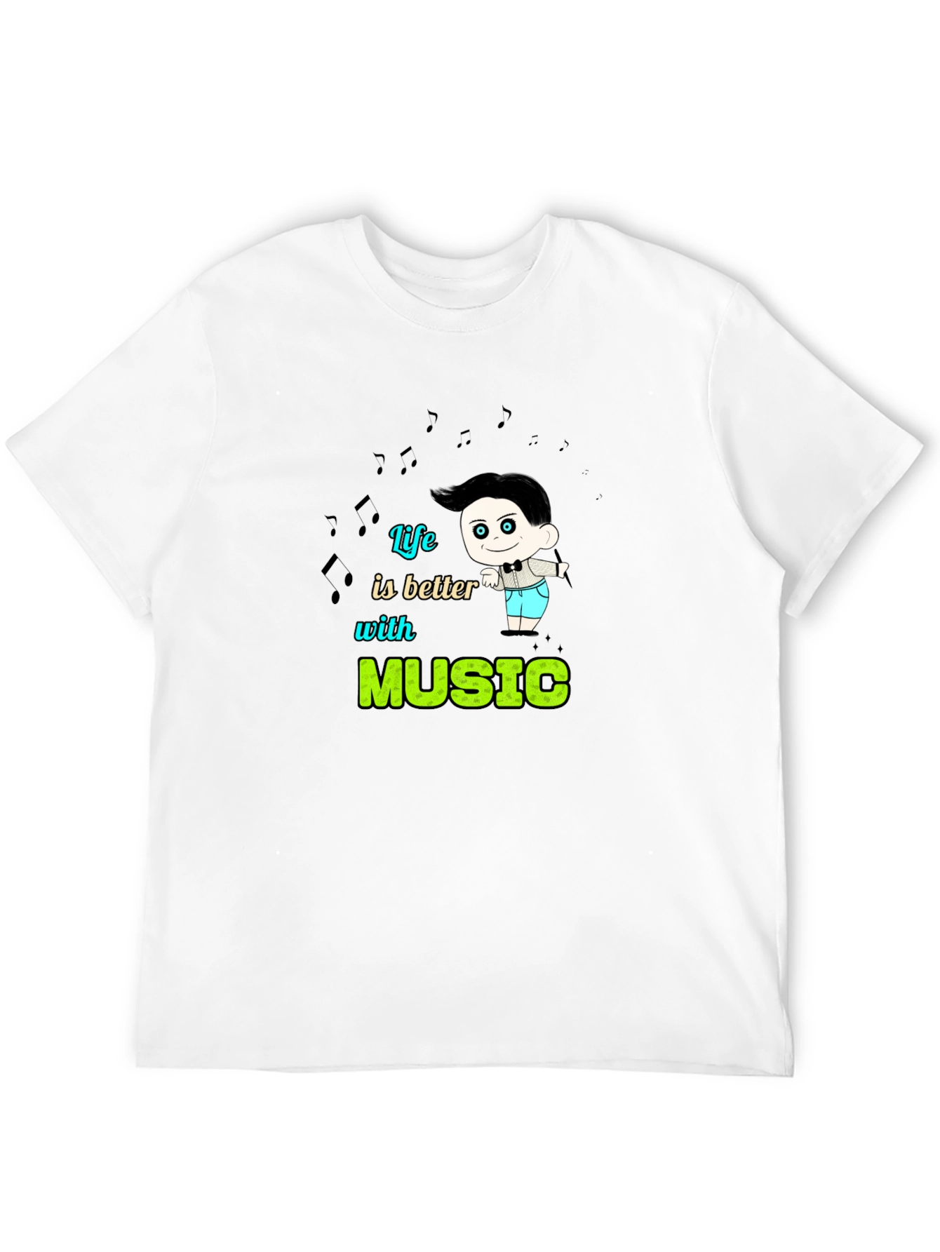 Life is Better with Music Graphic Tee