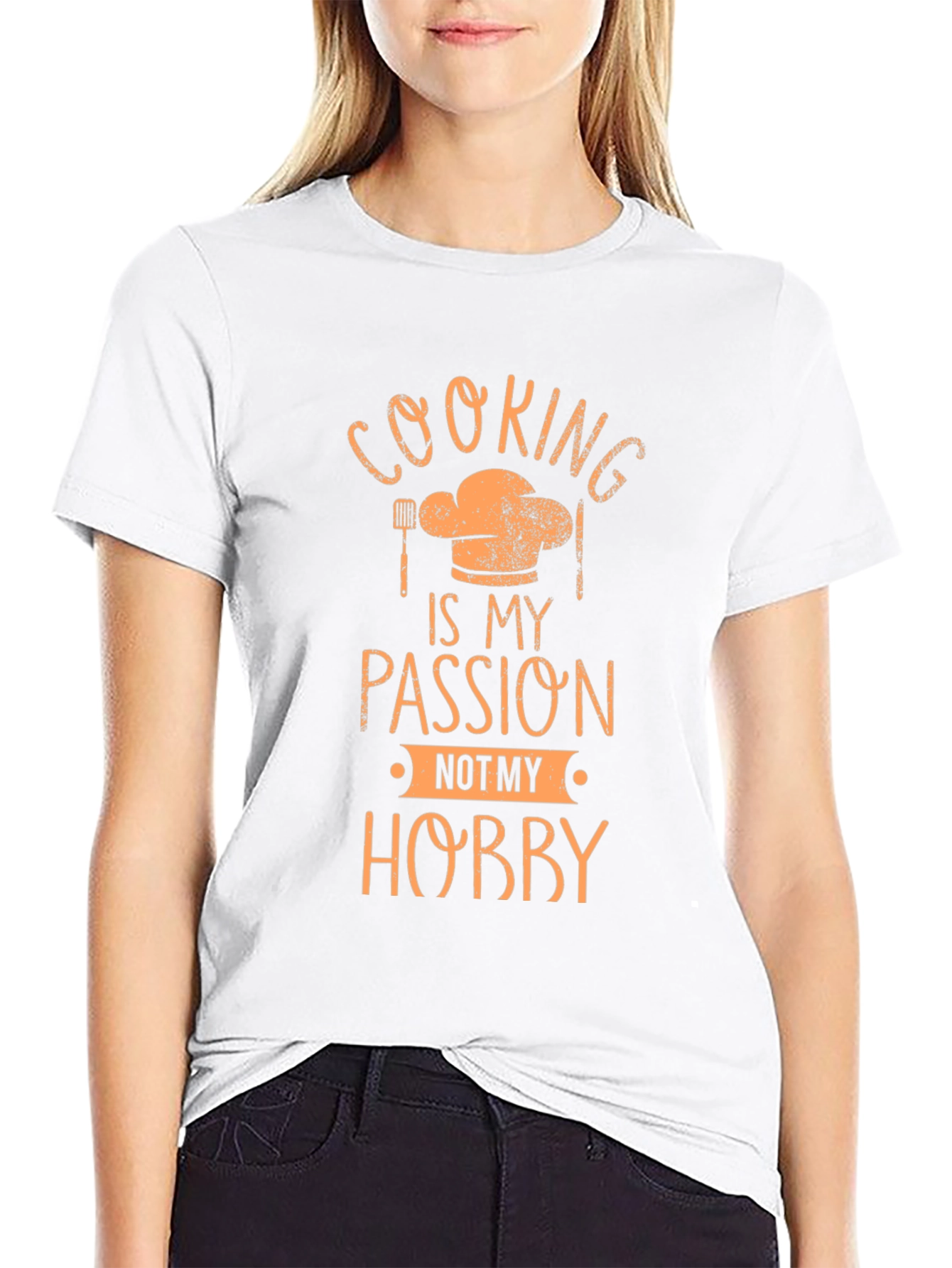 Cooking Passion T-Shirt - Chefs Hat Design