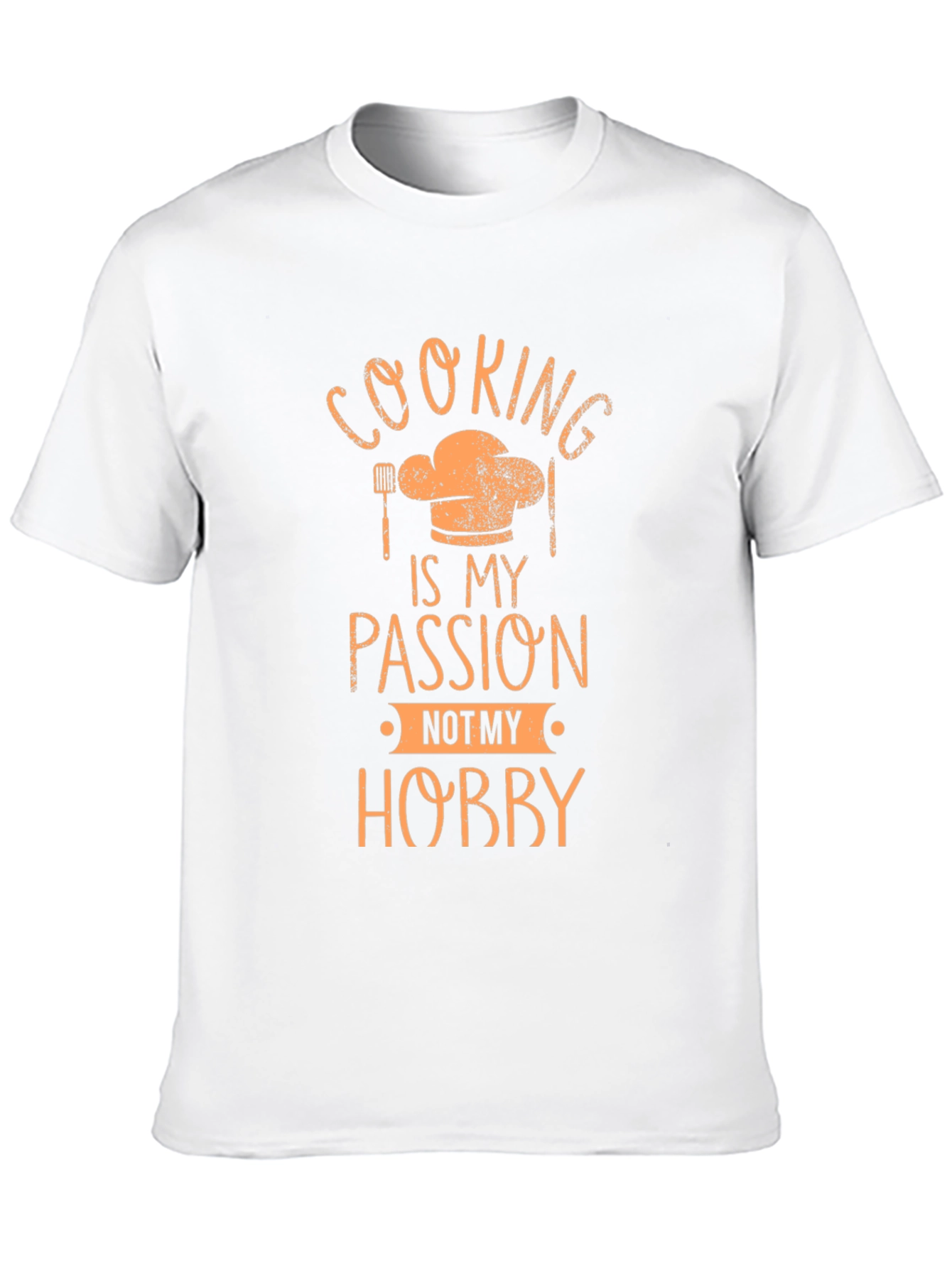 Cooking Passion T-Shirt - Chefs Hat Design