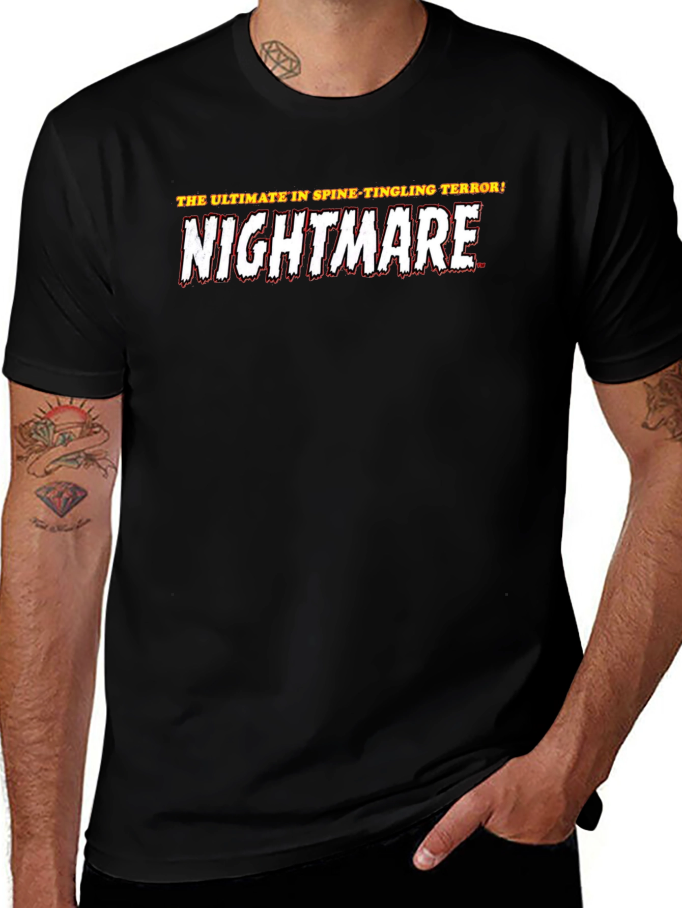 Nightmare Horror Movie Graphic T-Shirt