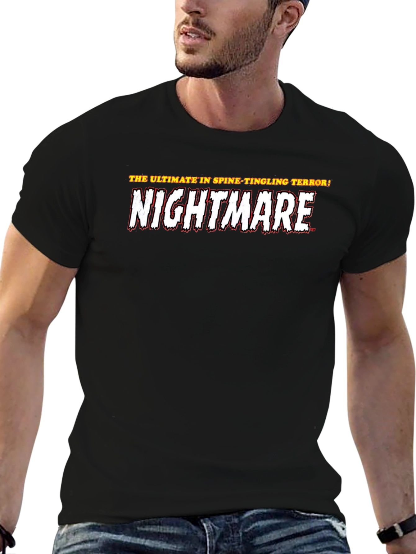Nightmare Horror Movie Graphic T-Shirt