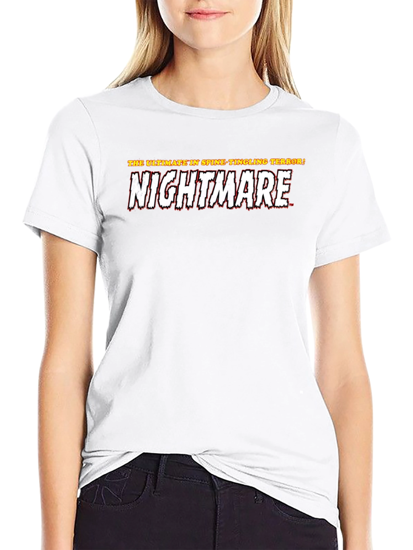 Nightmare Horror Movie Graphic T-Shirt