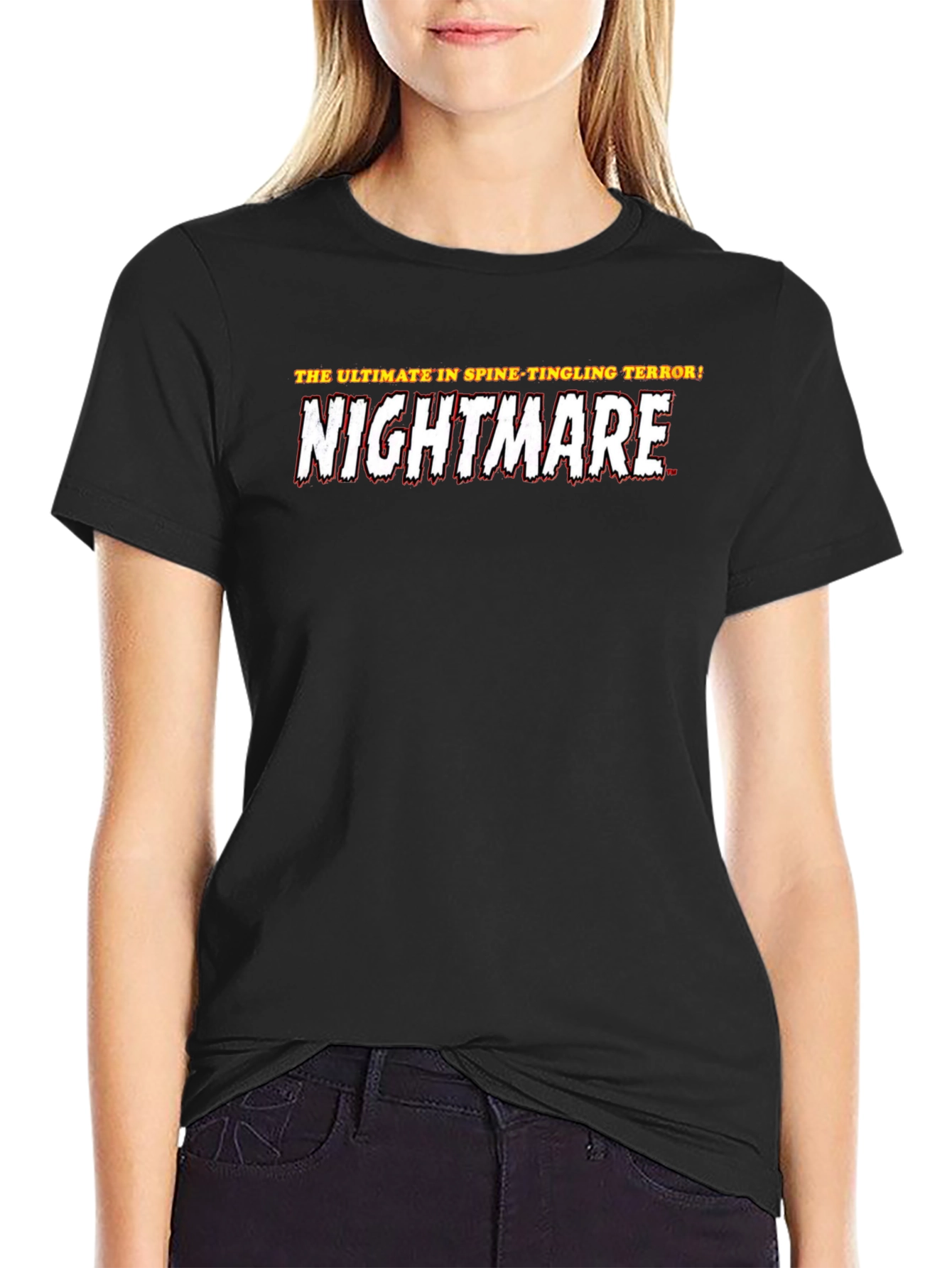 Nightmare Horror Movie Graphic T-Shirt