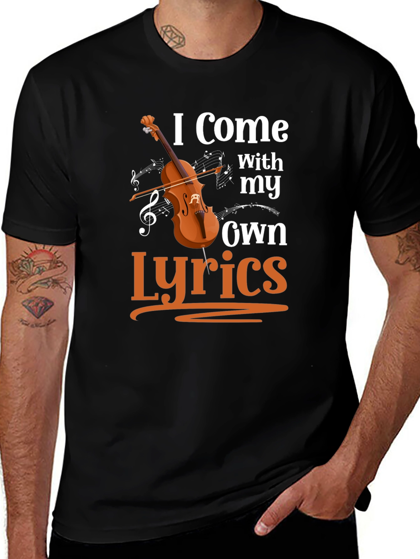 I Come With My Own Lyrics Graphic T-Shirt