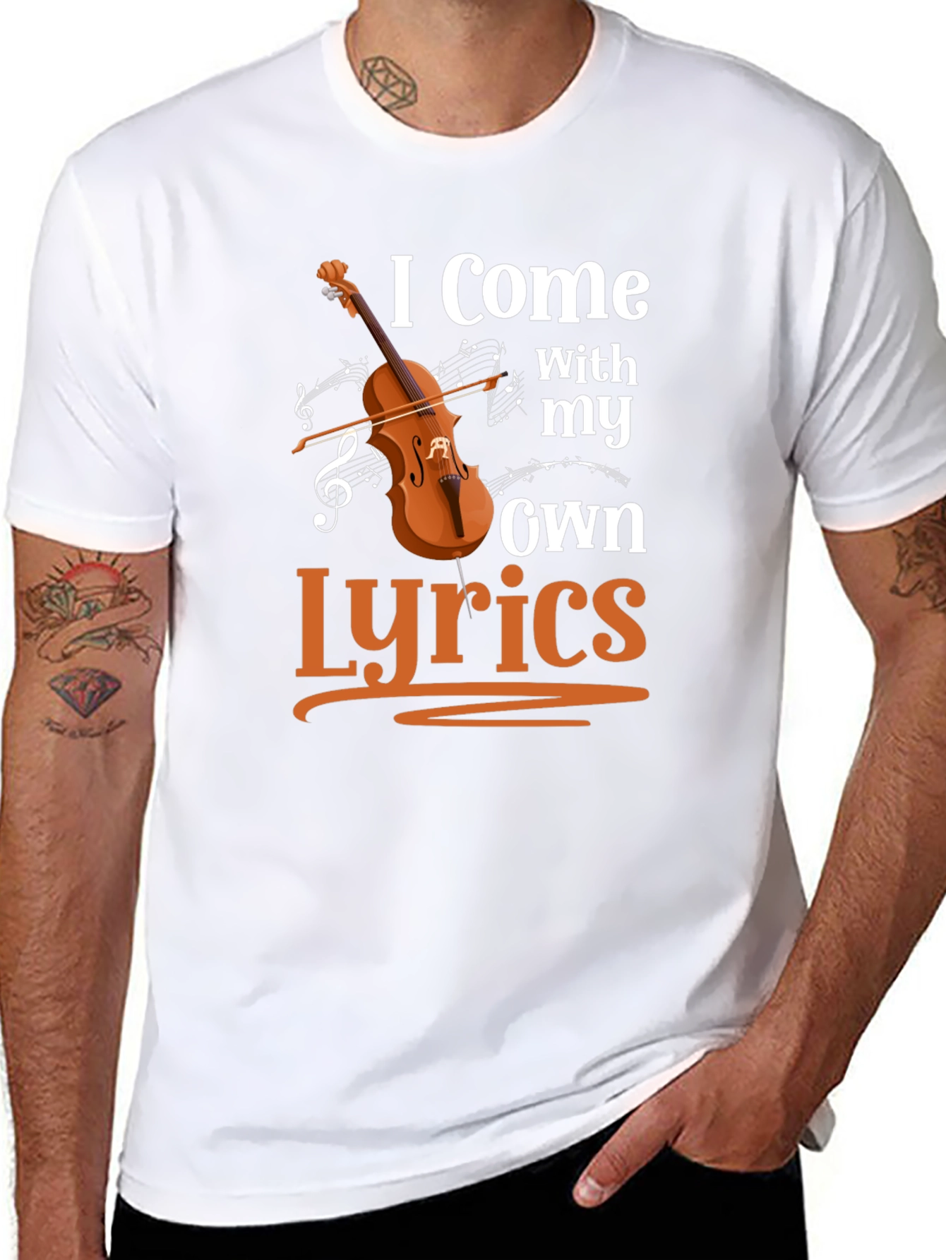 I Come With My Own Lyrics Graphic T-Shirt
