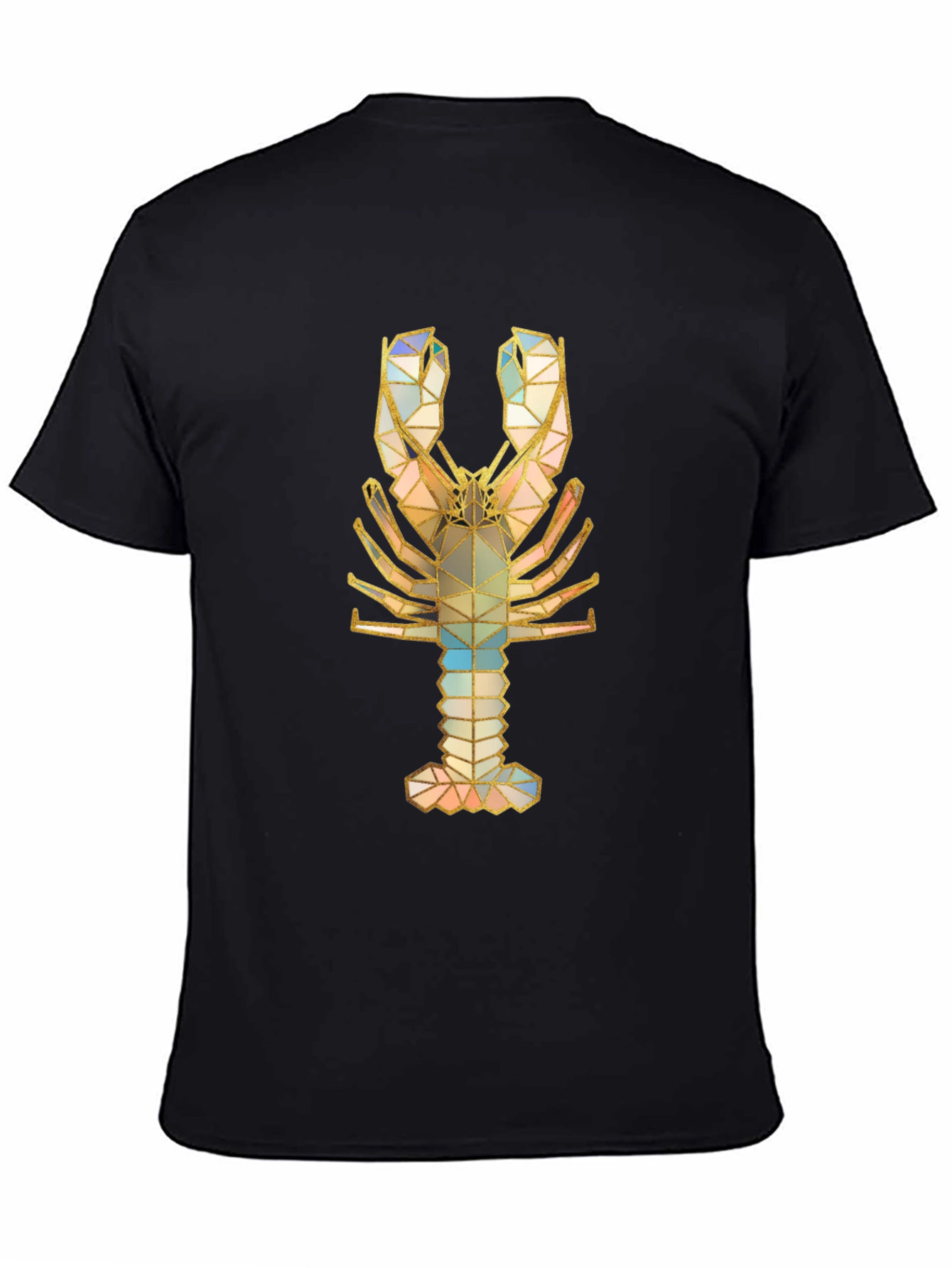 Geometric Lobster Graphic Tee