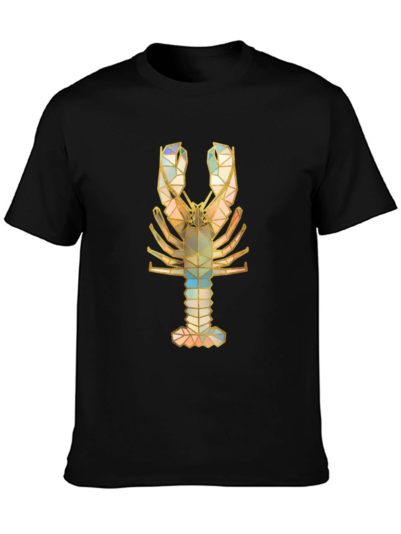 Geometric Lobster Graphic Tee
