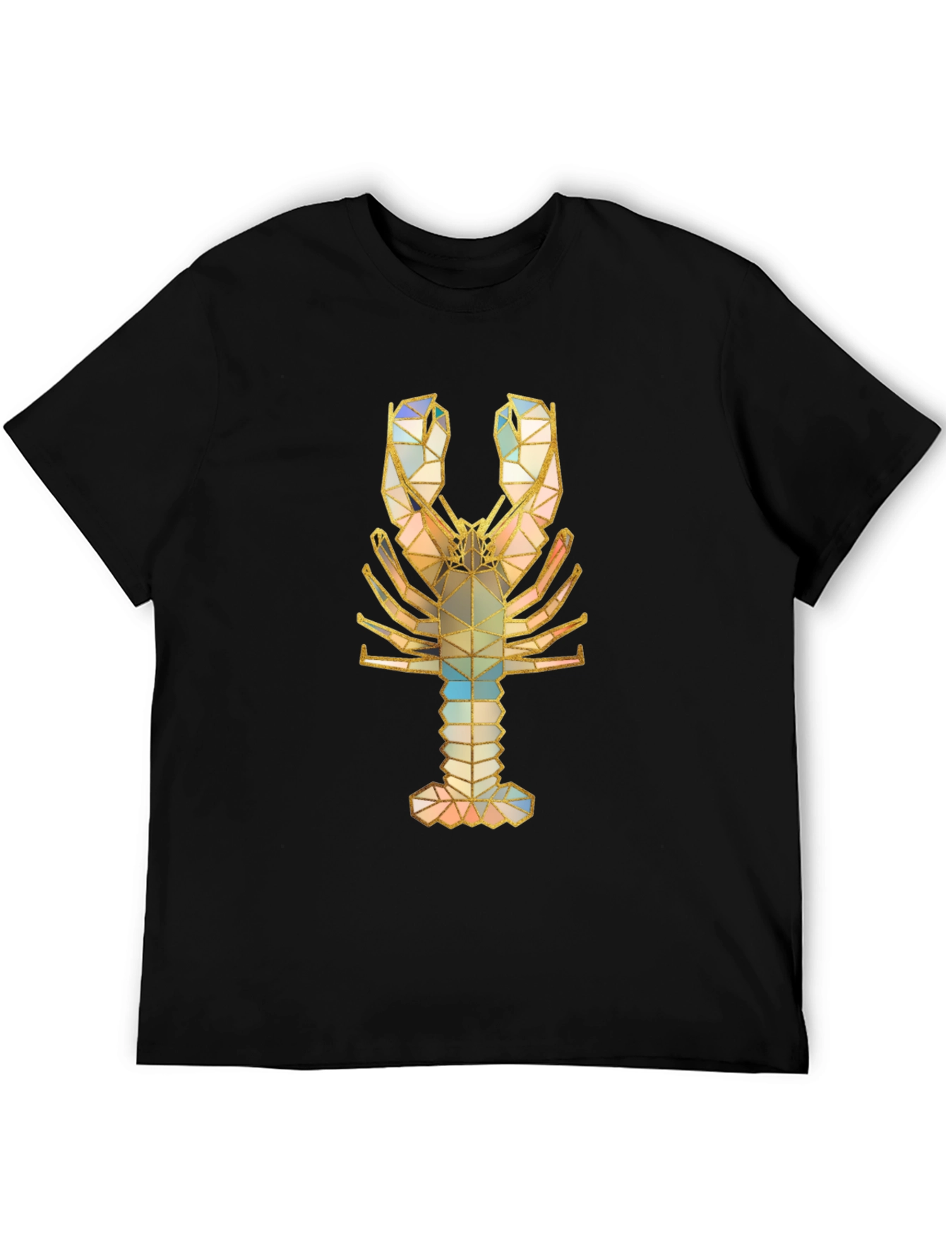 Geometric Lobster Graphic Tee