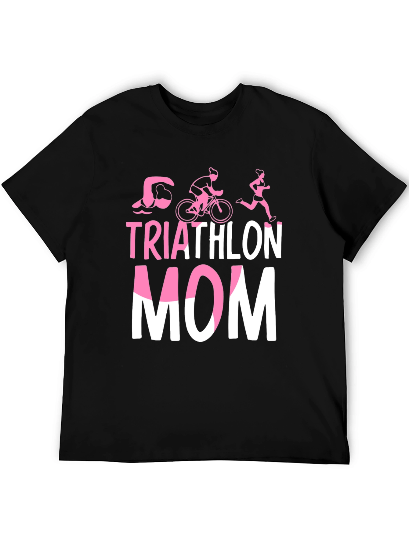 Triathlon Mom T-Shirt - Sporty Womens Tee