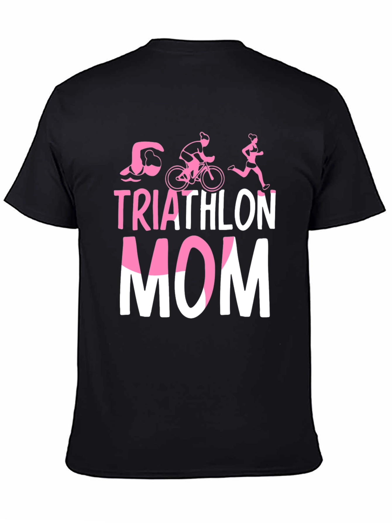 Triathlon Mom T-Shirt - Sporty Womens Tee