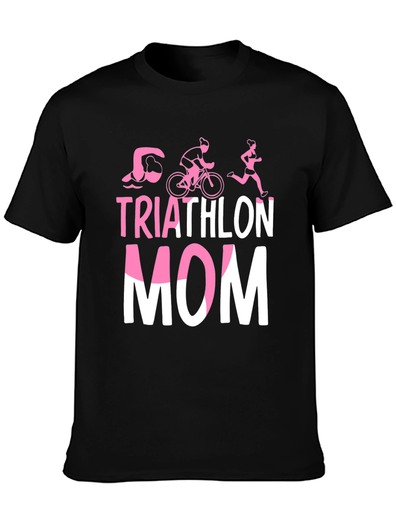 Triathlon Mom T-Shirt - Sporty Womens Tee