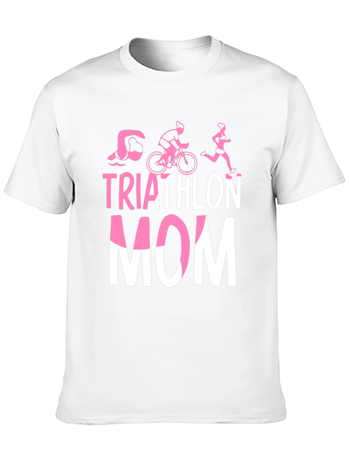 Triathlon Mom T-Shirt - Sporty Womens Tee