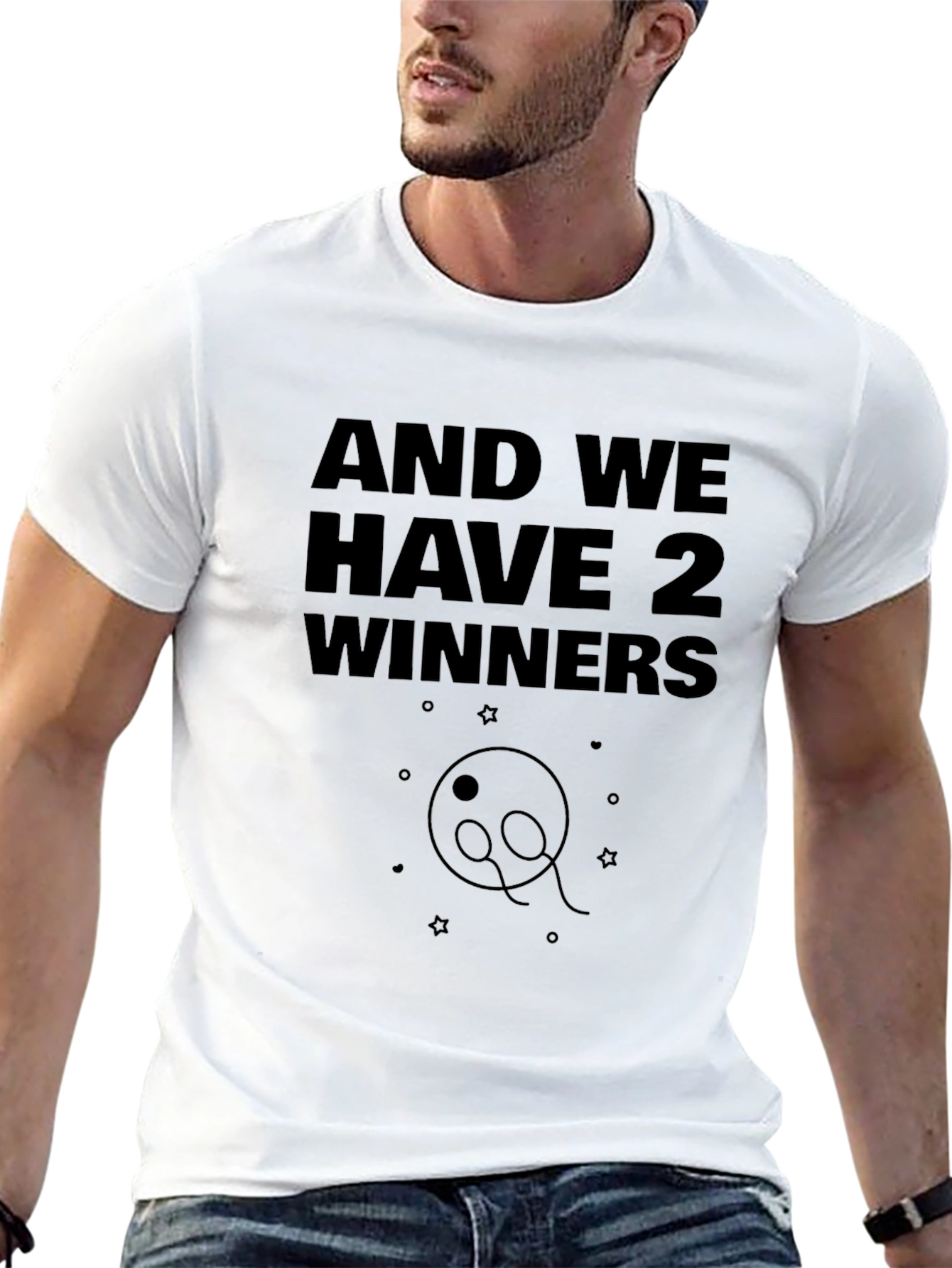 And We Have 2 Winners Graphic Tee