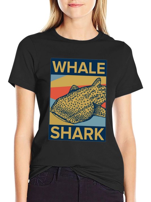 Whale Shark Graphic Tee - Unique Design Comfortable Fit