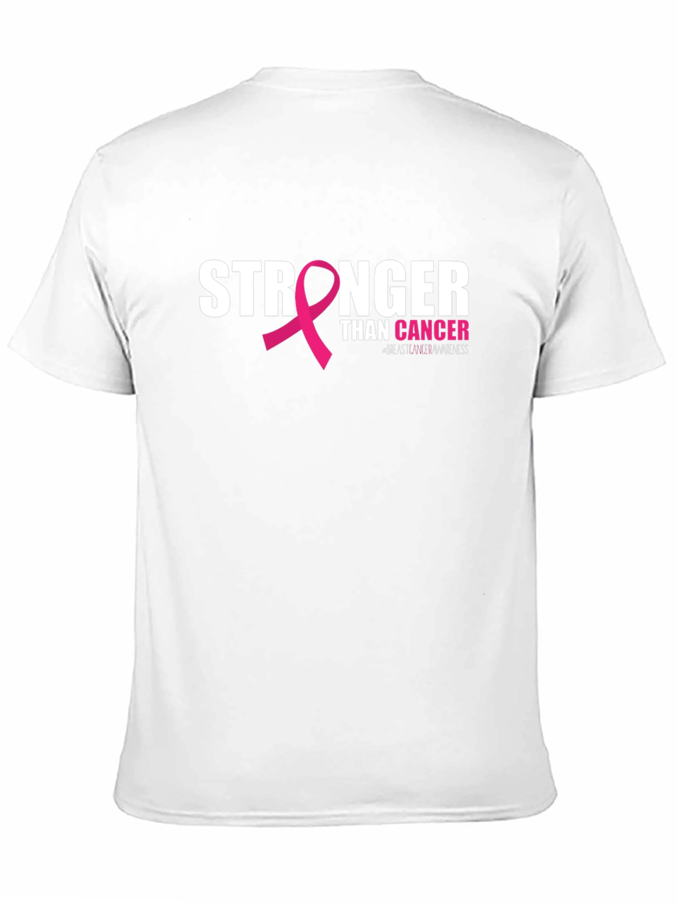 Stronger Than Cancer Awareness Ribbon T-Shirt