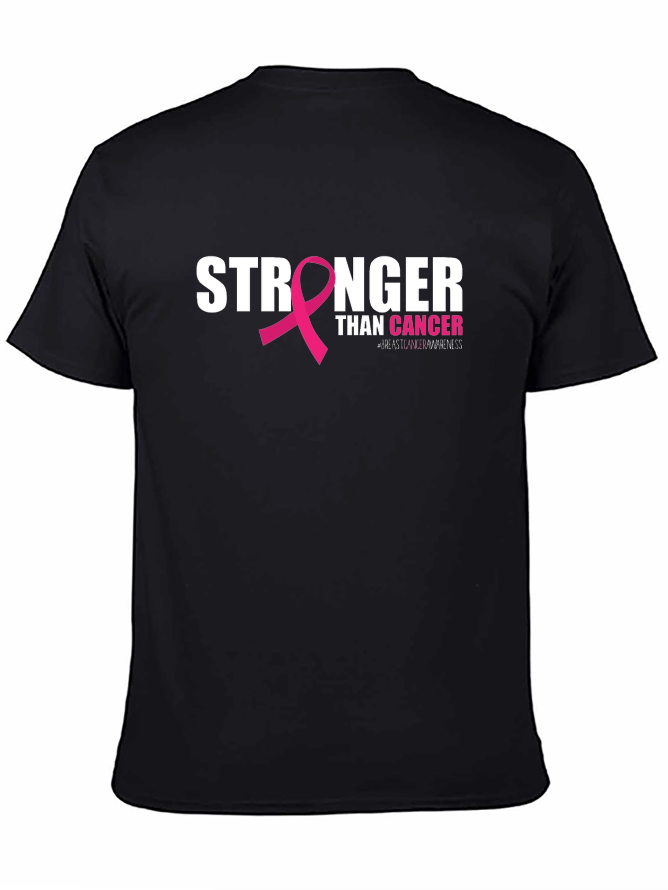 Stronger Than Cancer Awareness Ribbon T-Shirt