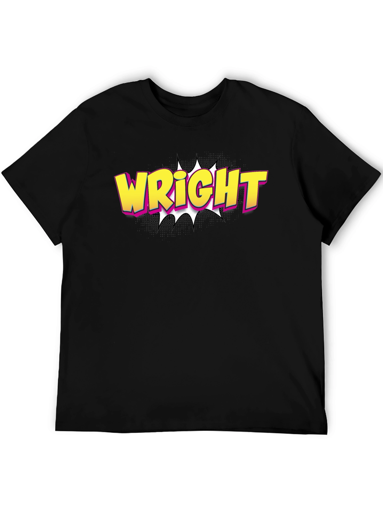 Wright Comic Book Style T-Shirt