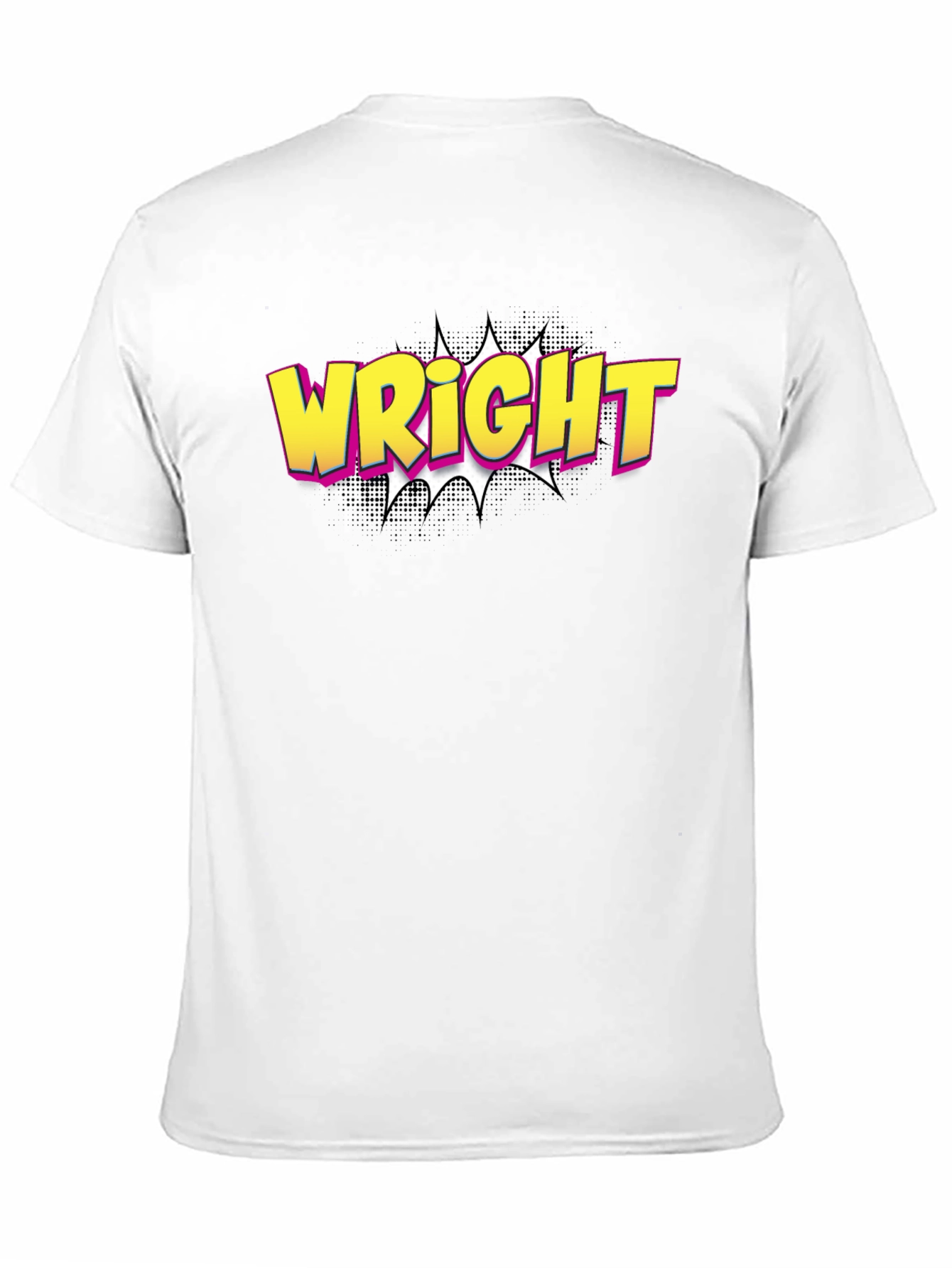 Wright Comic Book Style T-Shirt