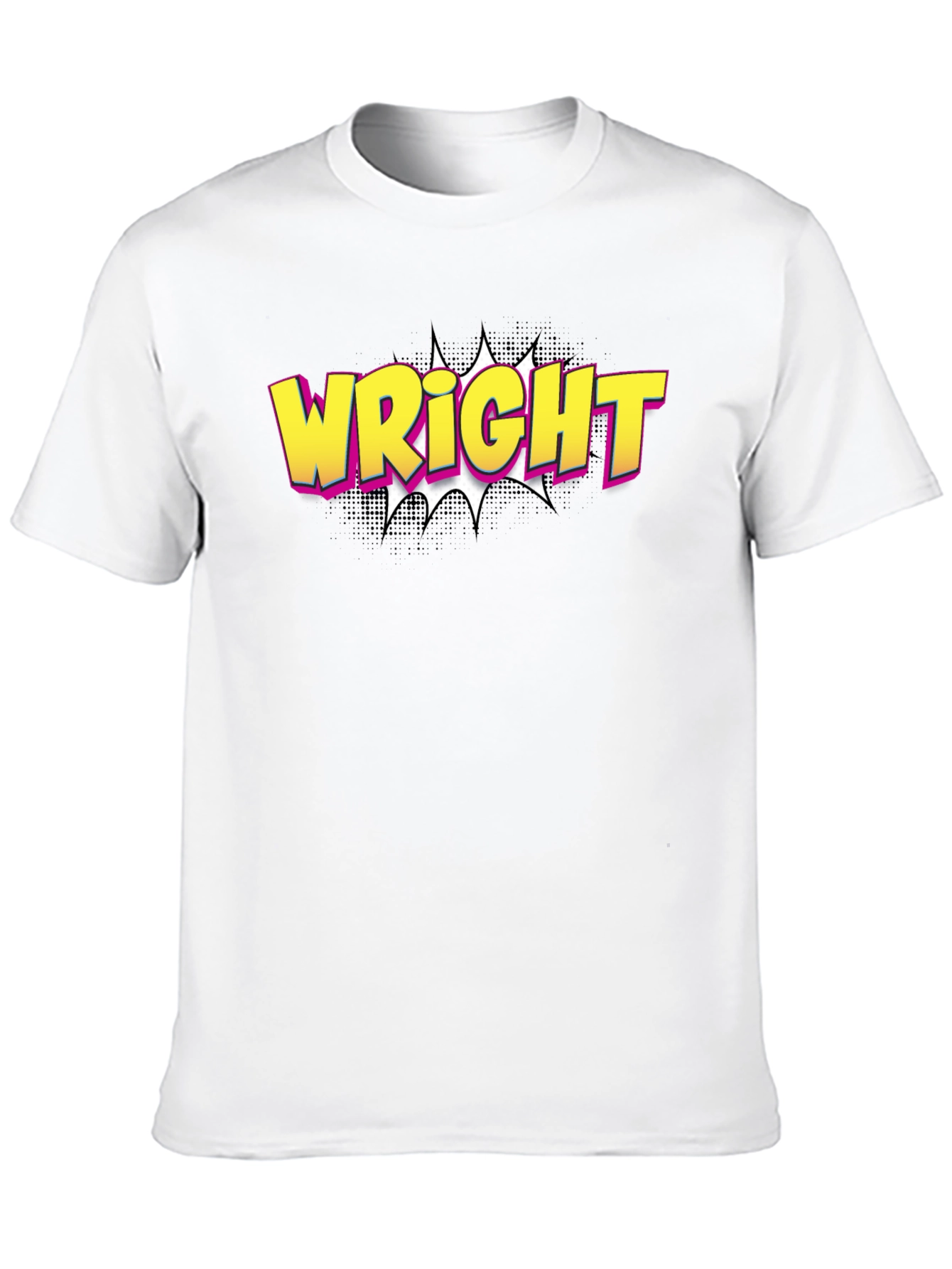 Wright Comic Book Style T-Shirt