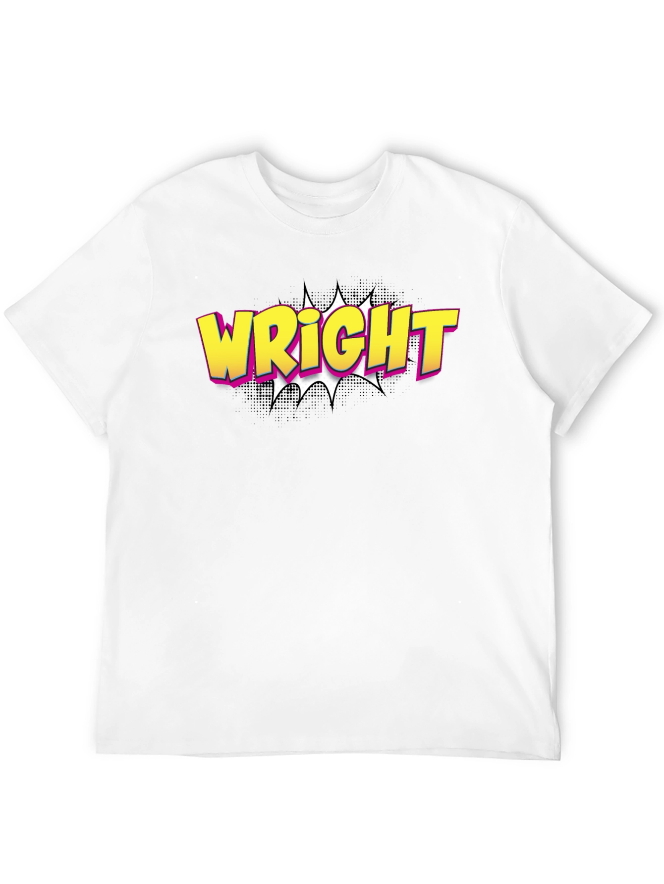 Wright Comic Book Style T-Shirt