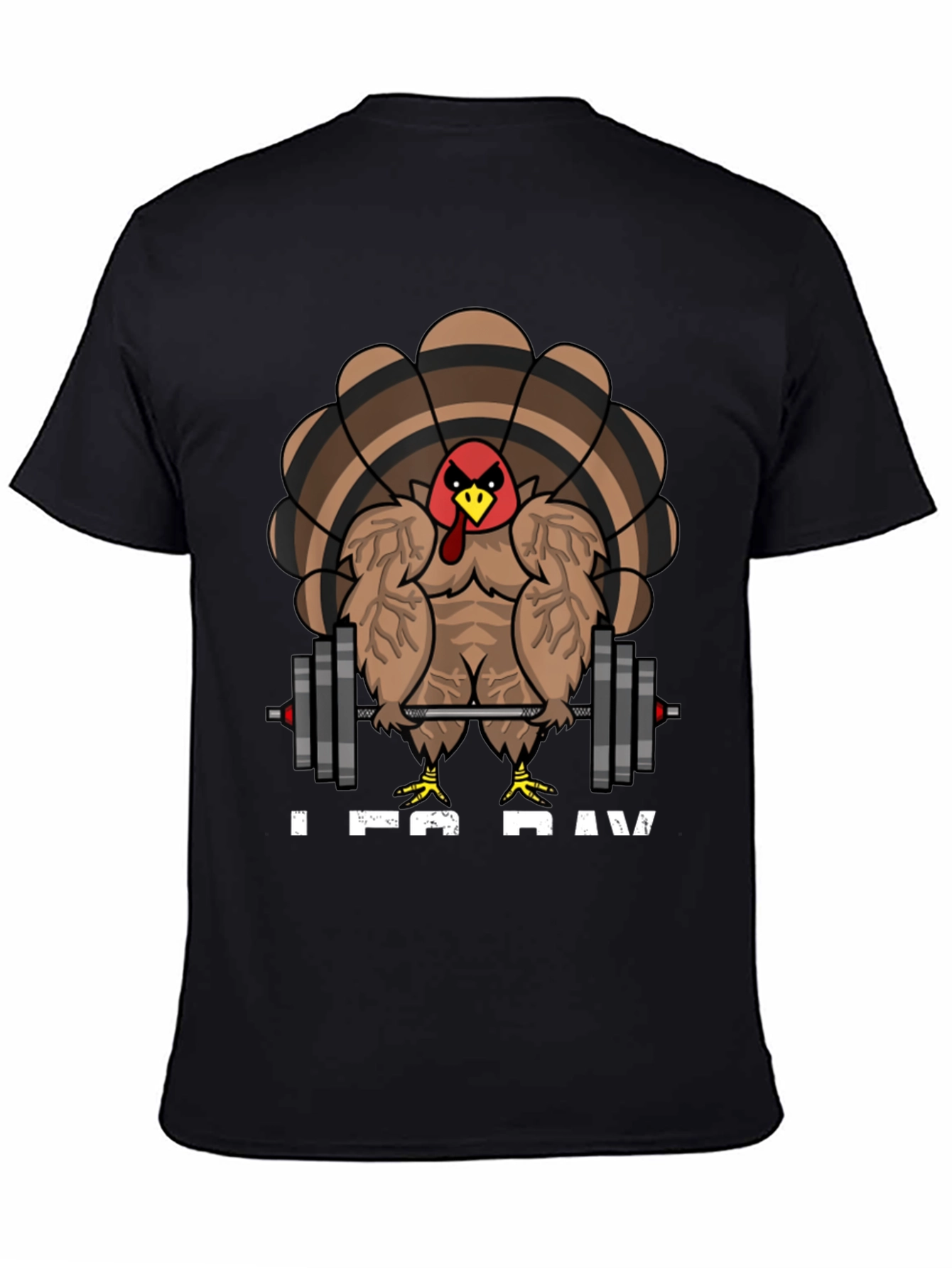 Leg Day Turkey Mens Graphic T-Shirt