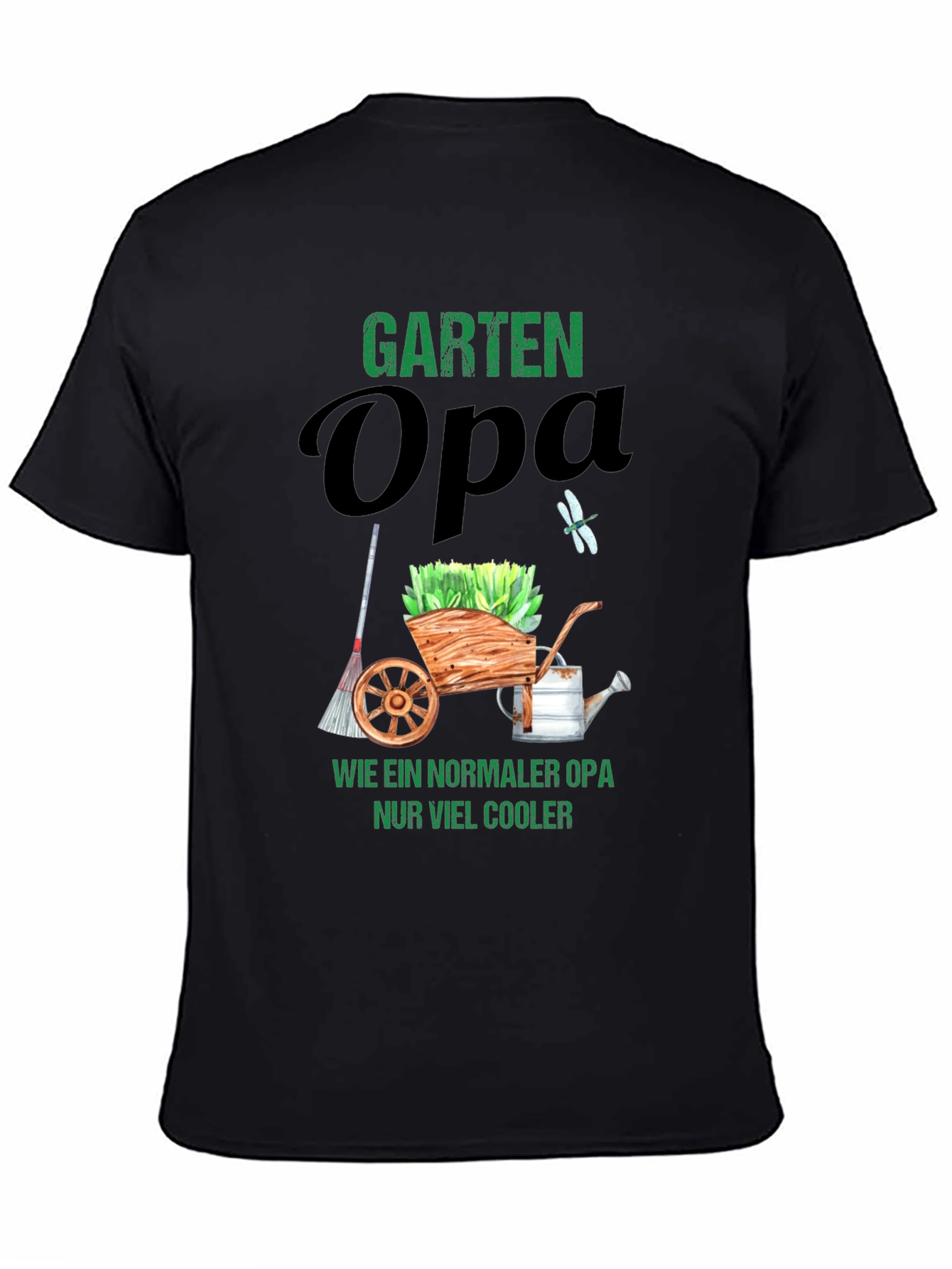 Garten Opa T-Shirt - Cool Grandpa Gardener Tee